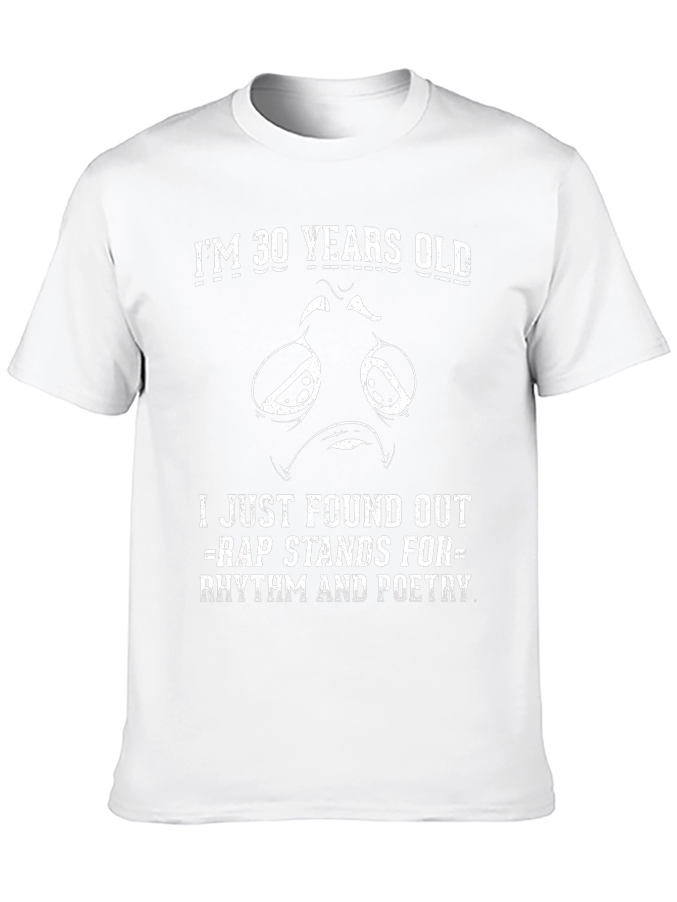 30 Years Old Funny Rap Definition T-Shirt