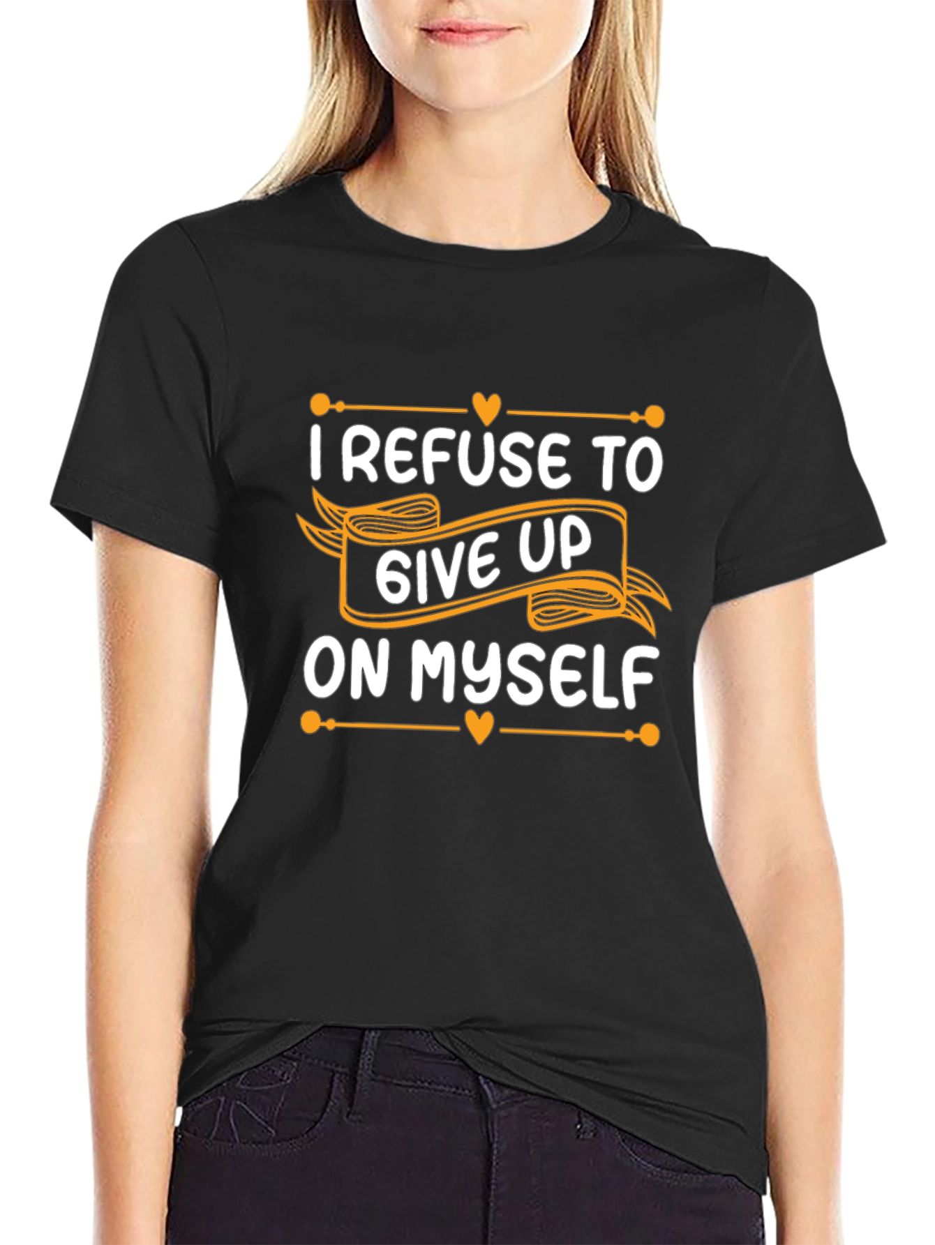 Refuse To Give Up Inspirational T-Shirt