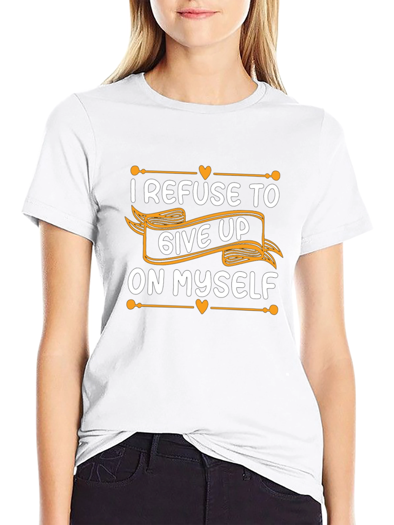Refuse To Give Up Inspirational T-Shirt