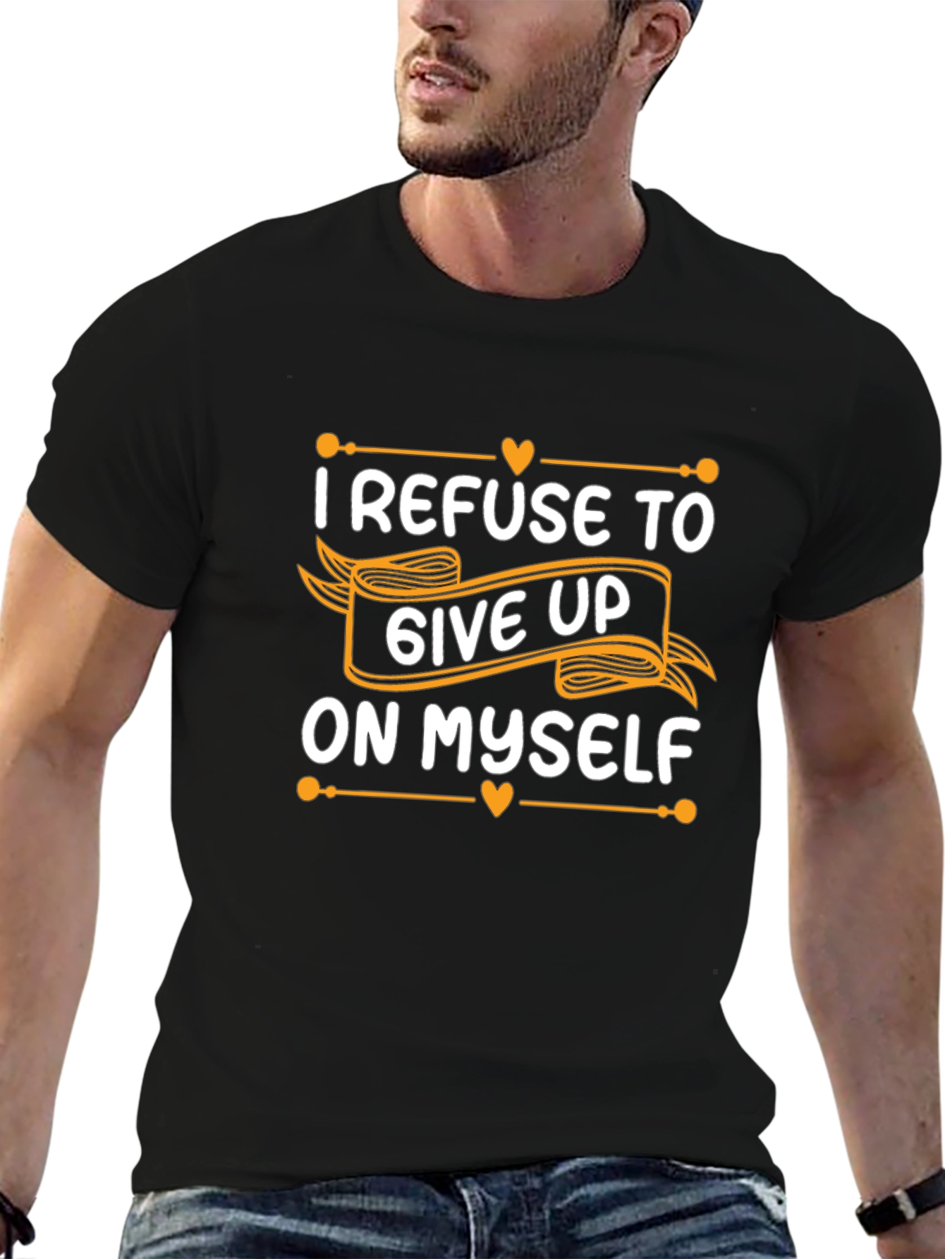 Refuse To Give Up Inspirational T-Shirt