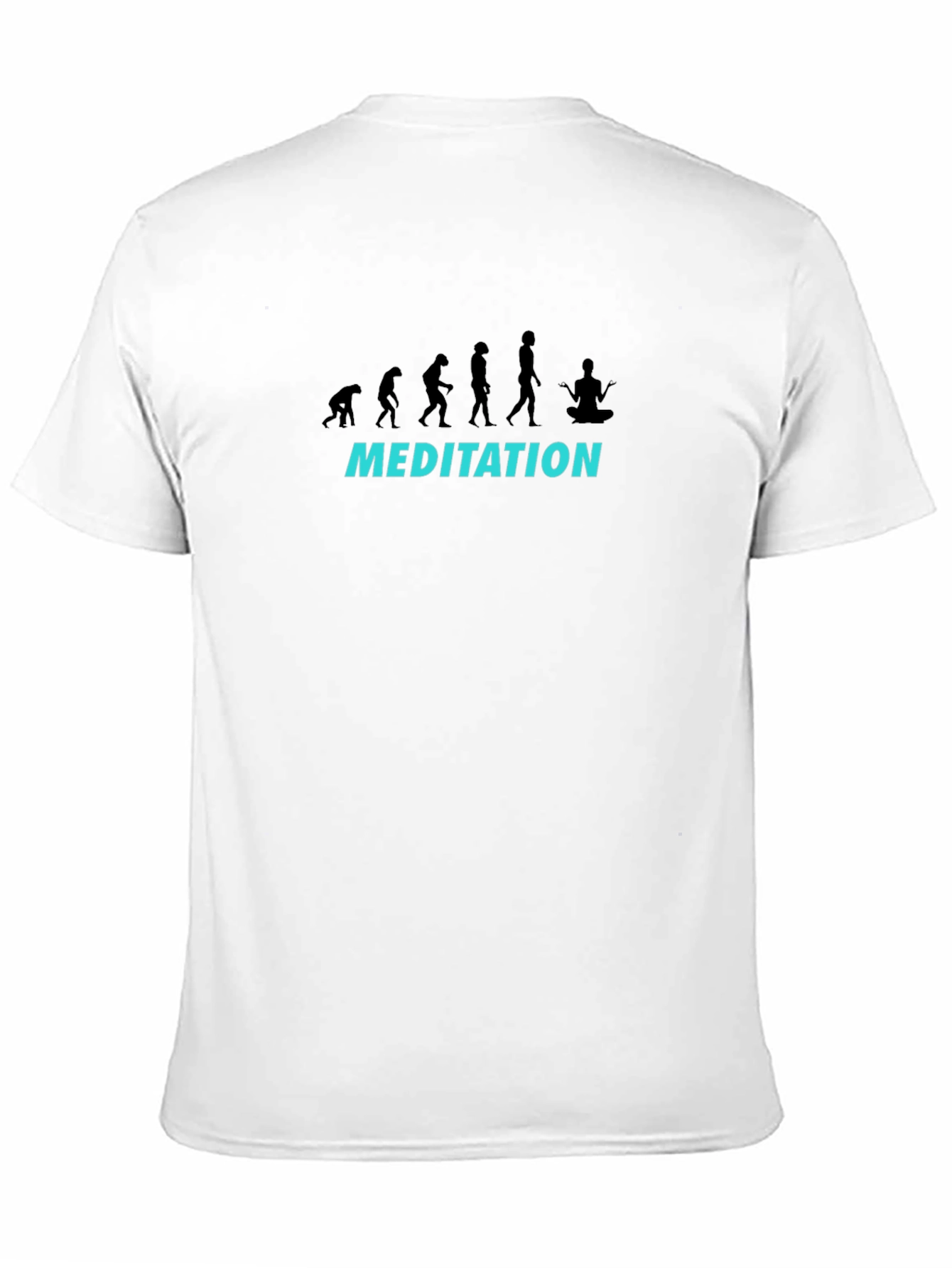 Meditation Evolution Graphic T-Shirt