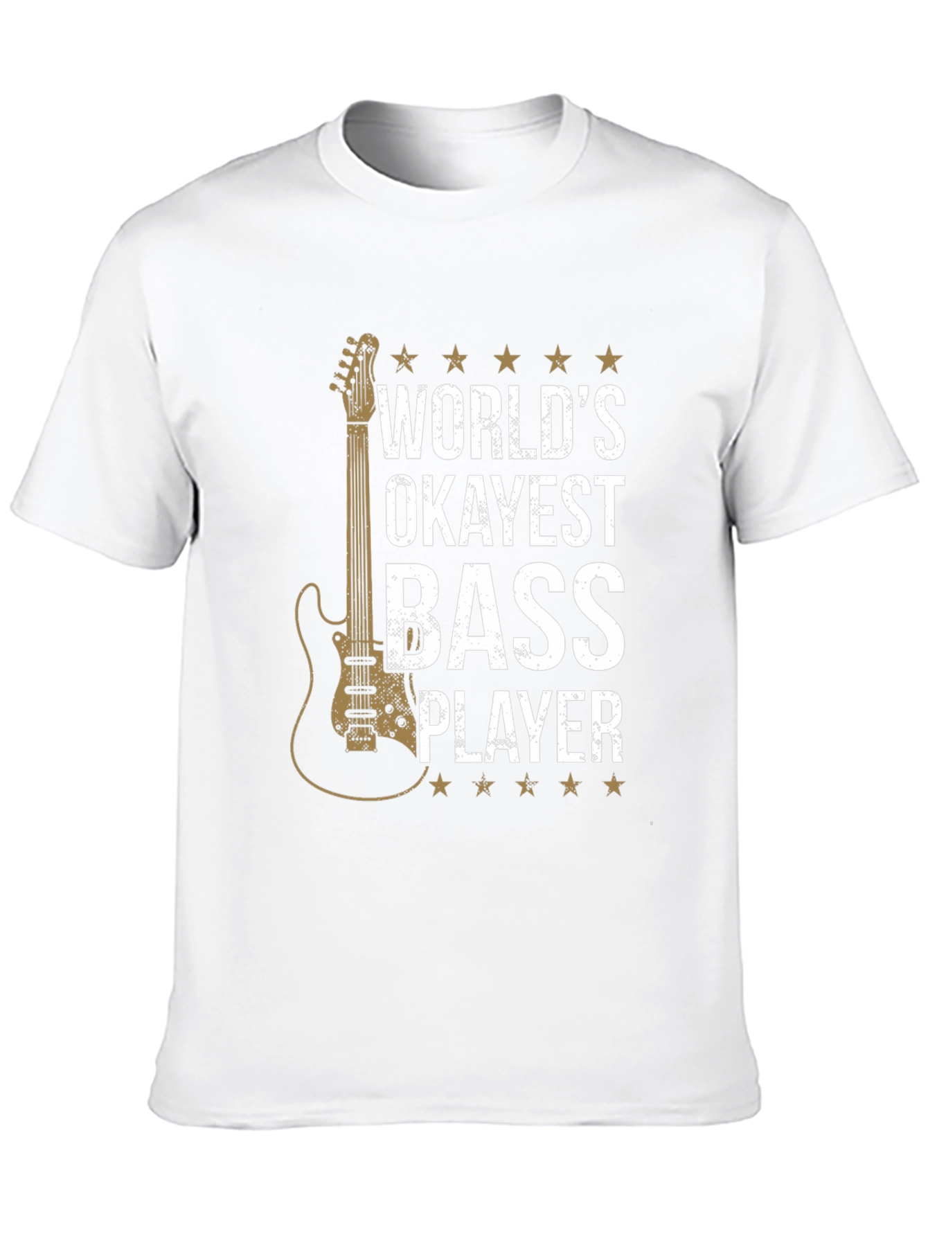 Worlds Okayest Bass Player T-Shirt