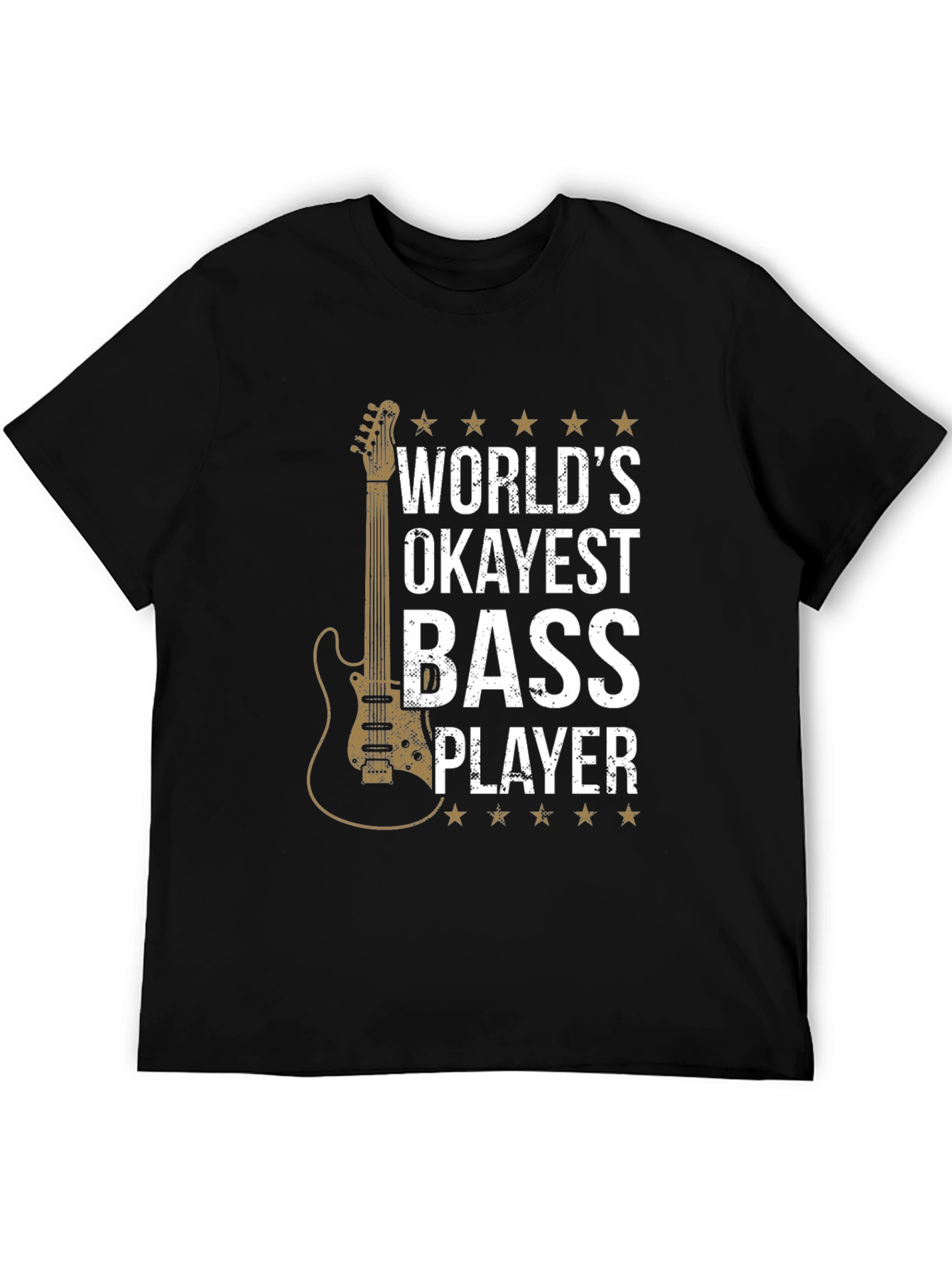 Worlds Okayest Bass Player T-Shirt
