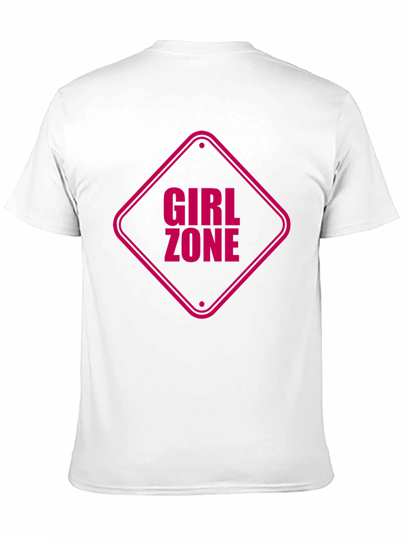 Girl Zone Graphic Tee - Black Cotton T-Shirt