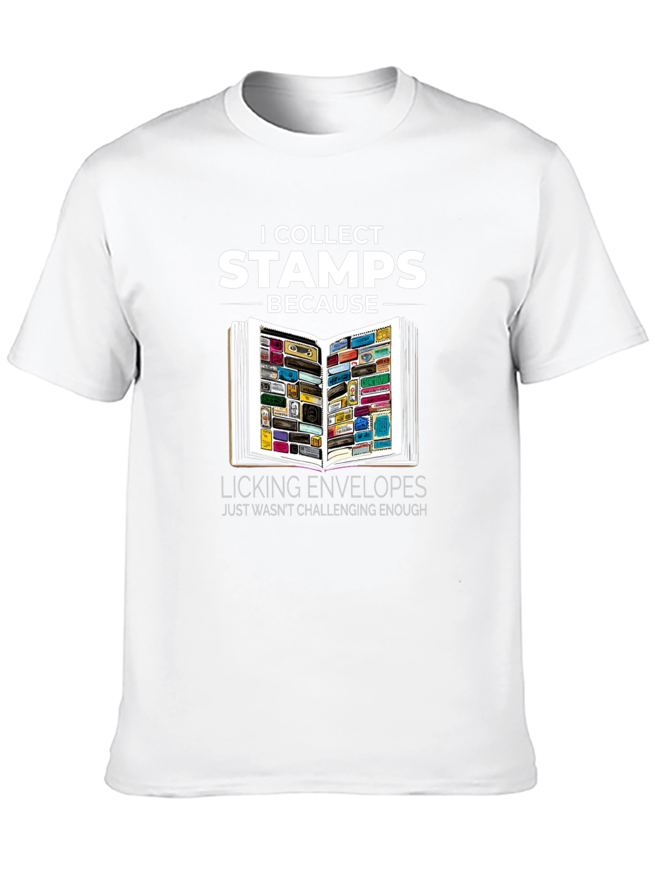 Stamp Collector Graphic T-Shirt
