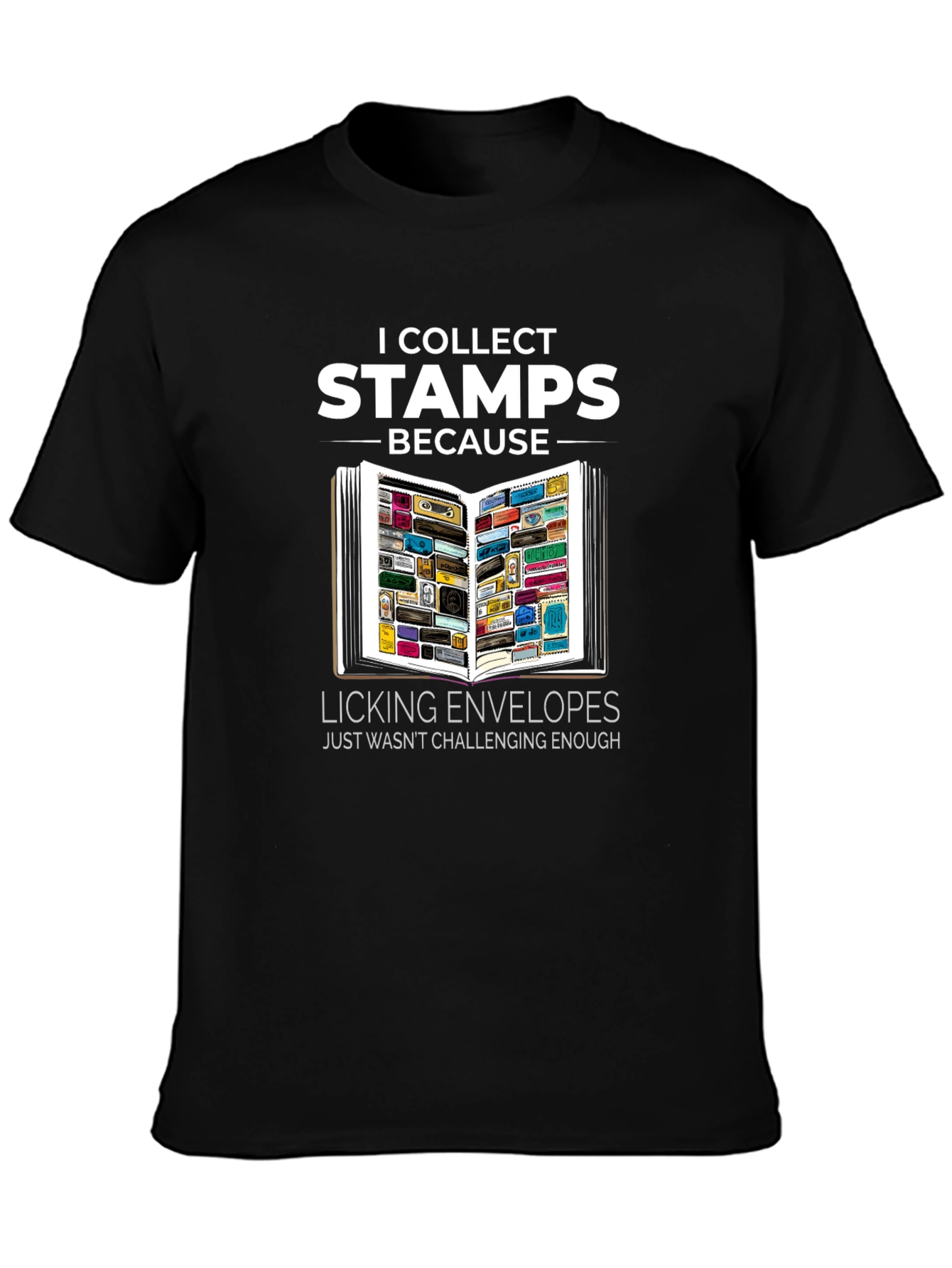 Stamp Collector Graphic T-Shirt