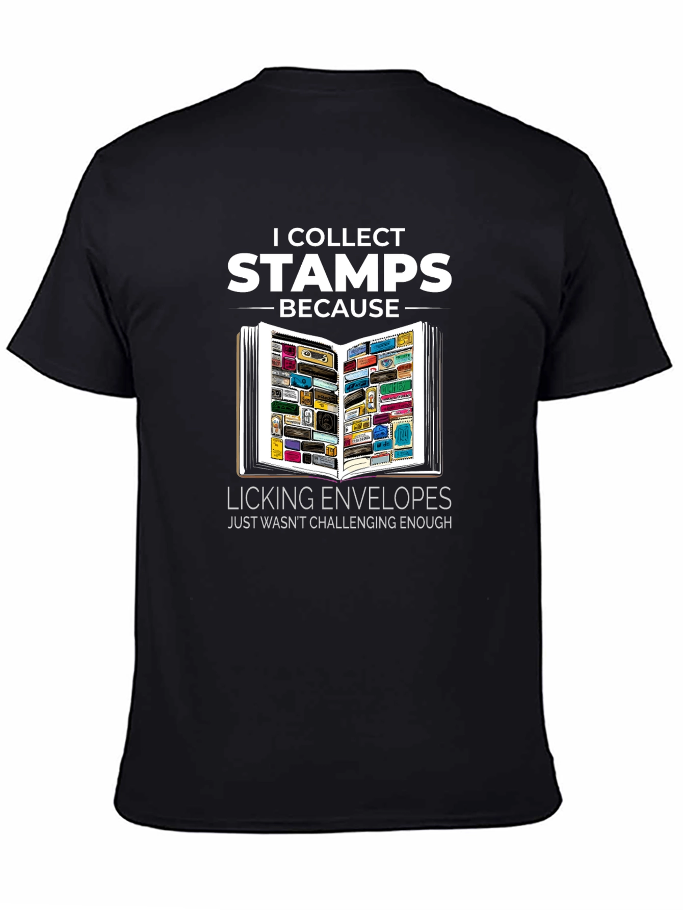 Stamp Collector Graphic T-Shirt