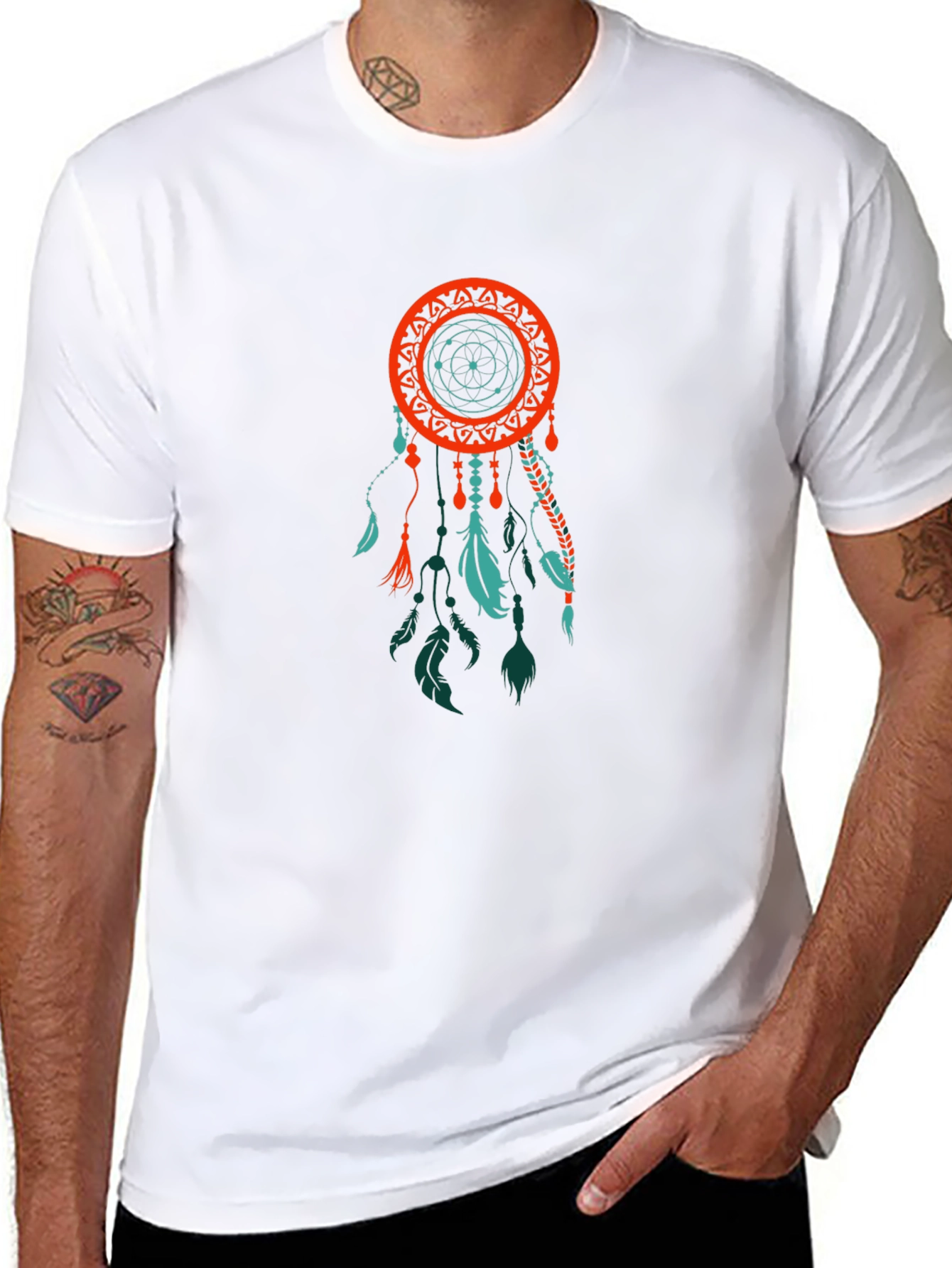 Dreamcatcher Graphic Print T-Shirt