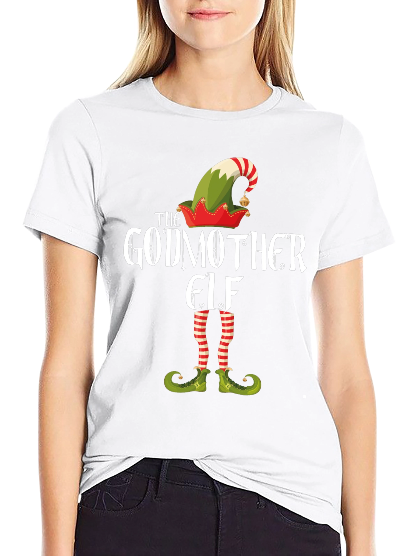 Godmother Elf Christmas T-Shirt