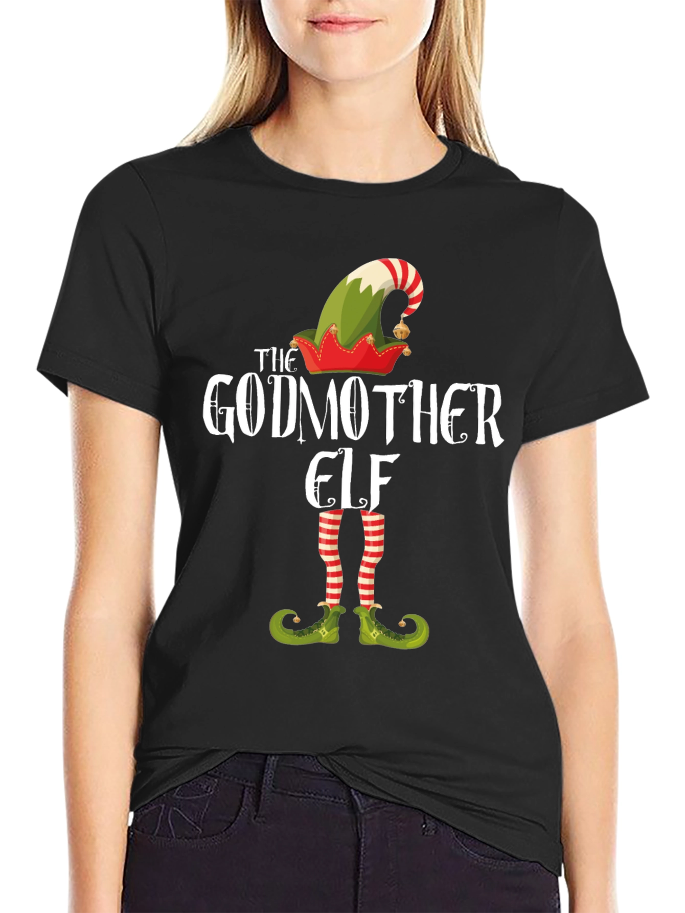 Godmother Elf Christmas T-Shirt