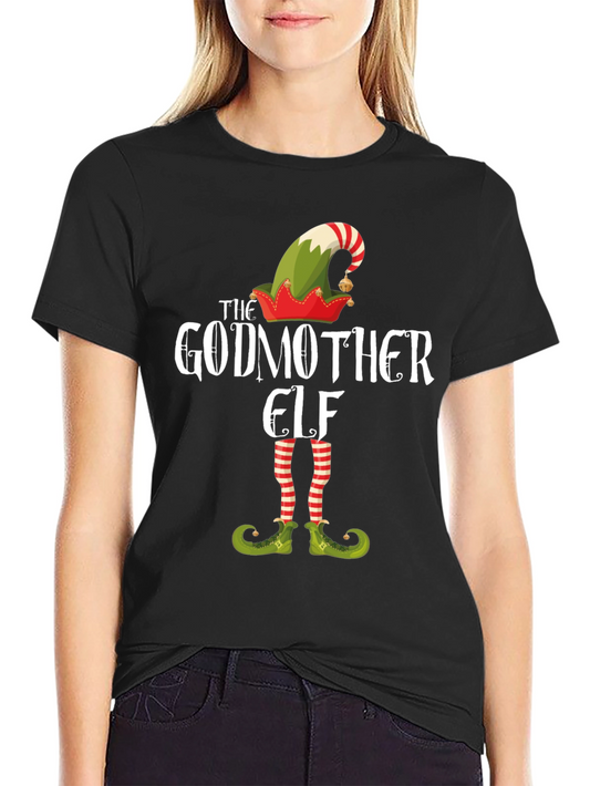 Godmother Elf Christmas T-Shirt