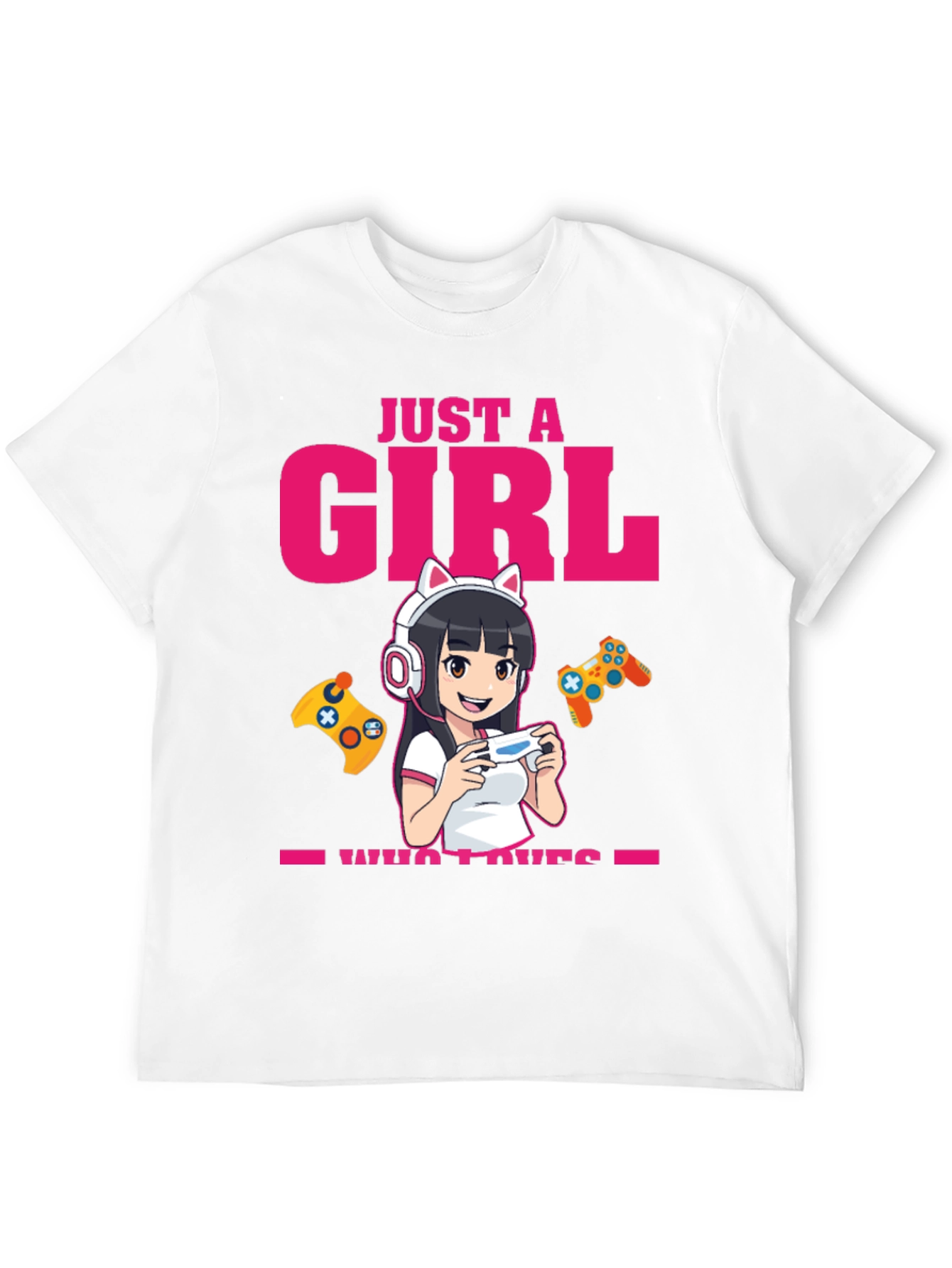 Just A Girl Who Loves Gaming T-Shirt