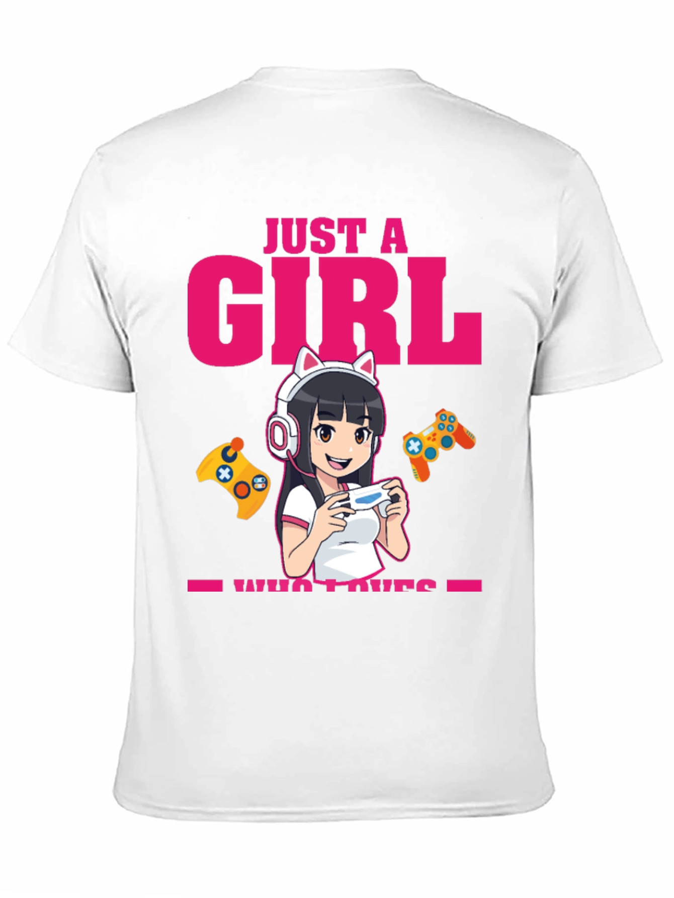Just A Girl Who Loves Gaming T-Shirt