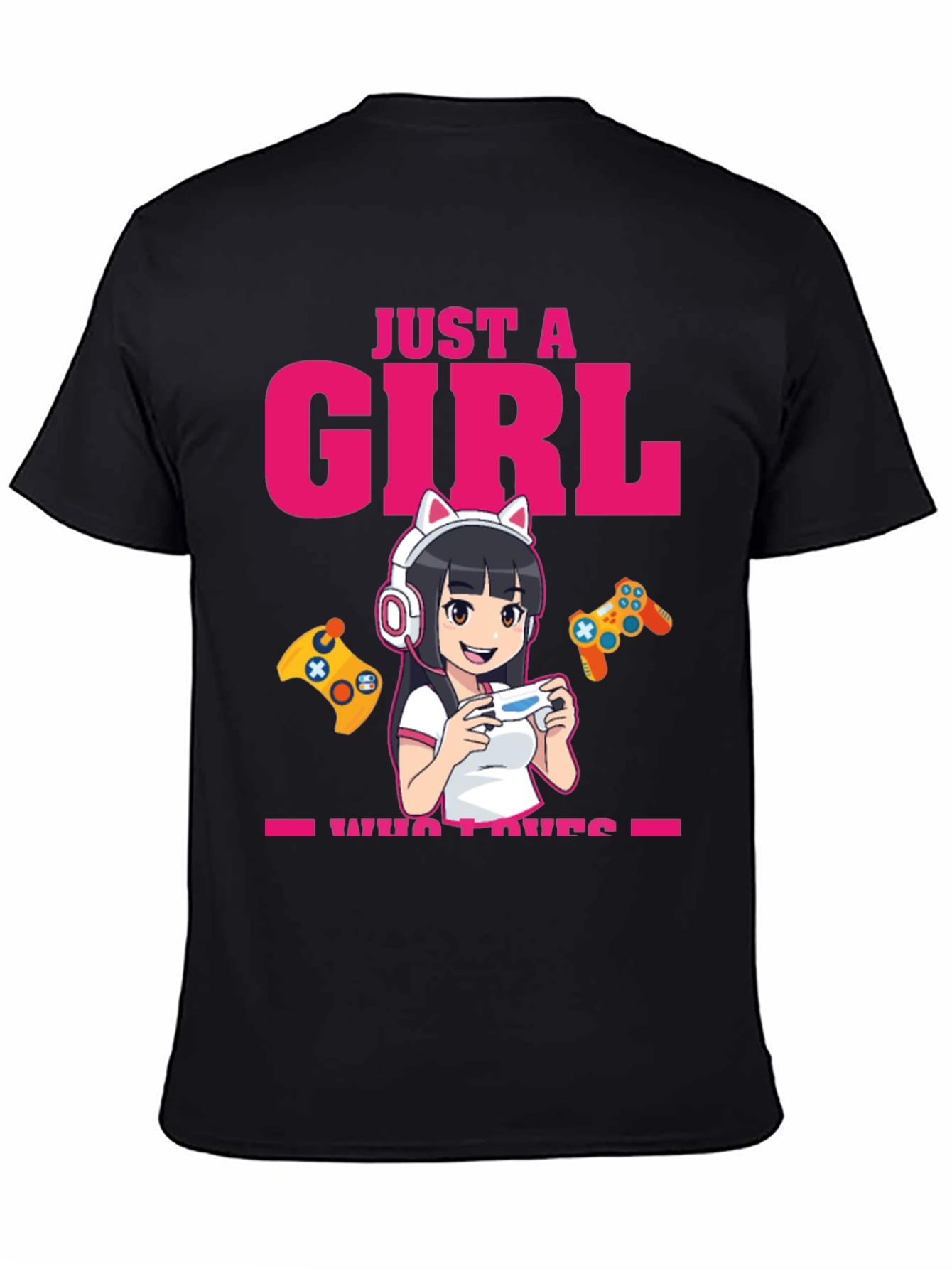 Just A Girl Who Loves Gaming T-Shirt