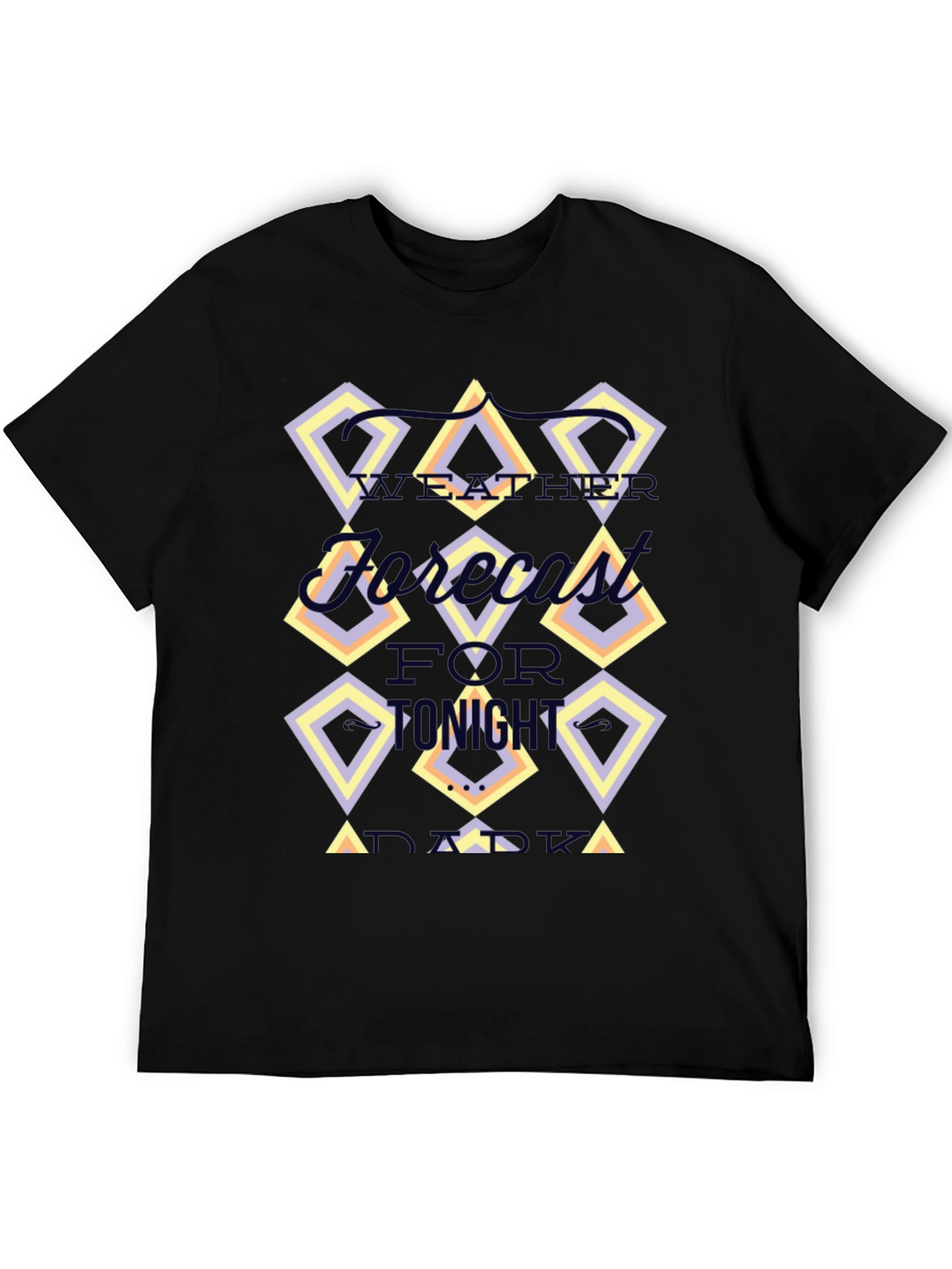 Abstract Weather Forecast Tee
