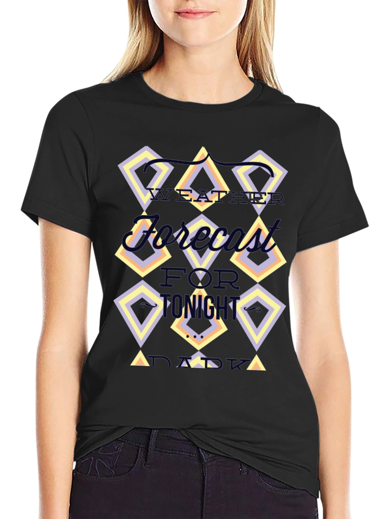 Abstract Weather Forecast Tee
