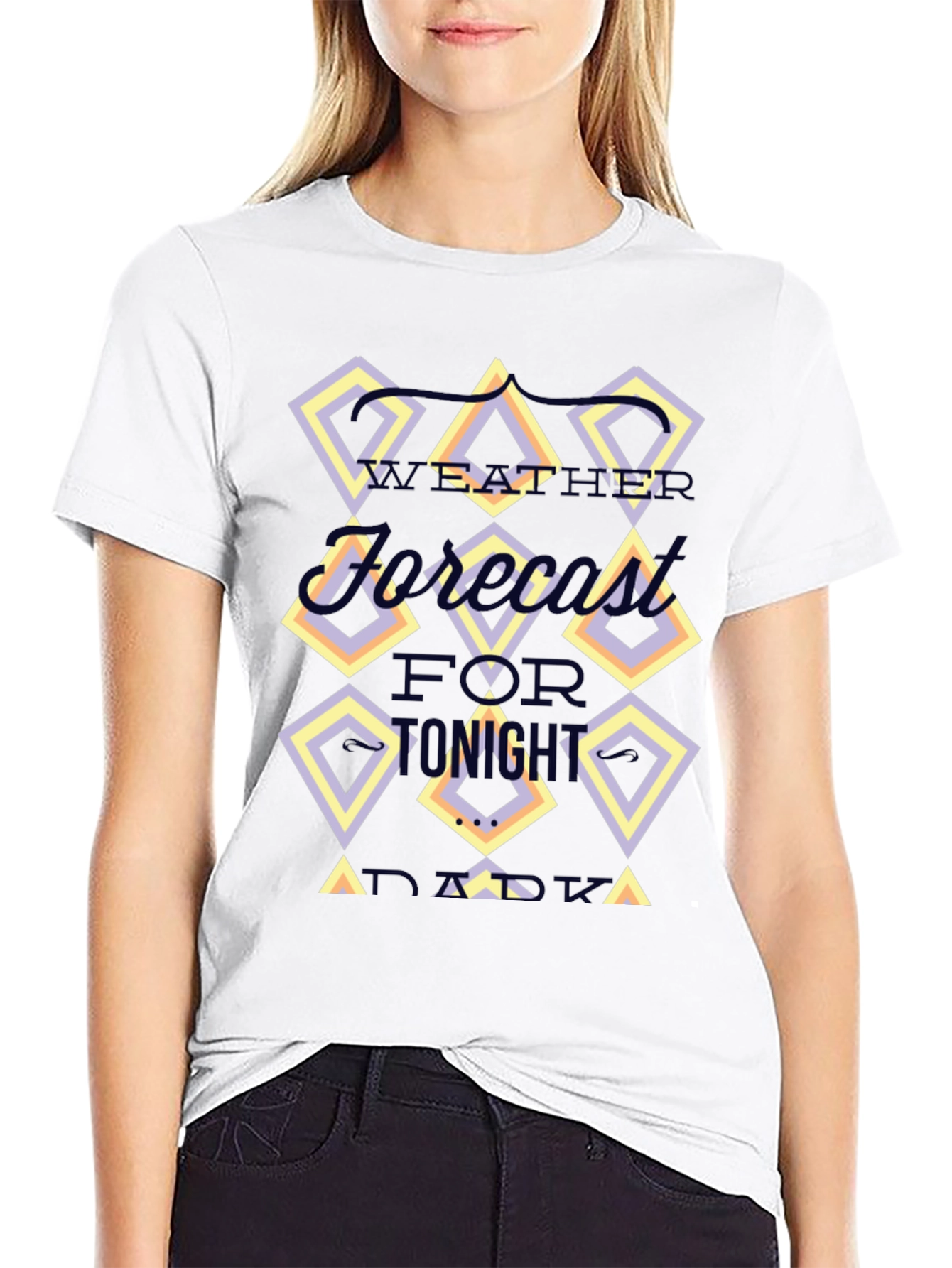 Abstract Weather Forecast Tee