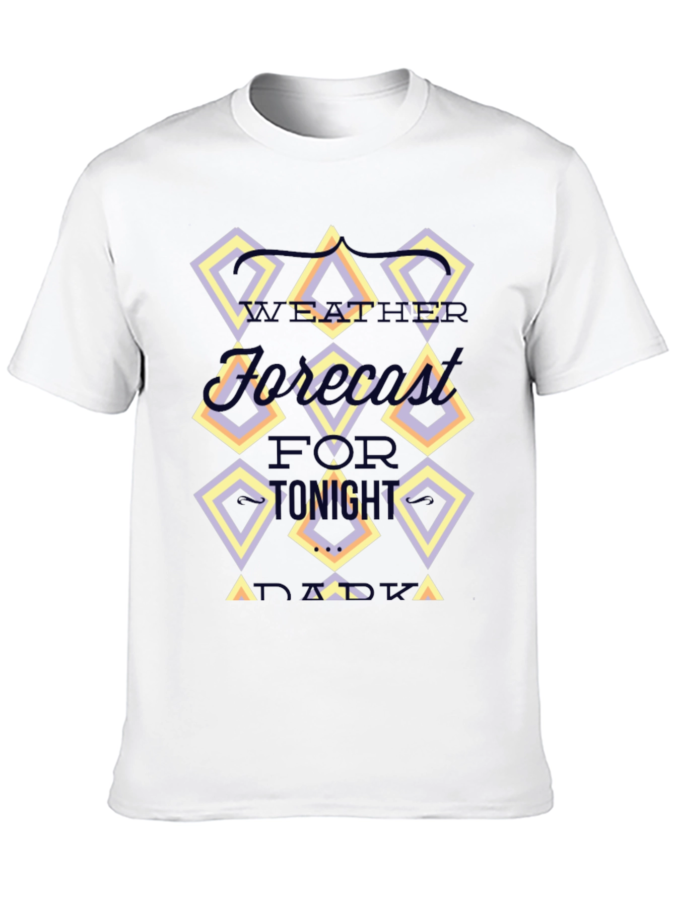 Abstract Weather Forecast Tee