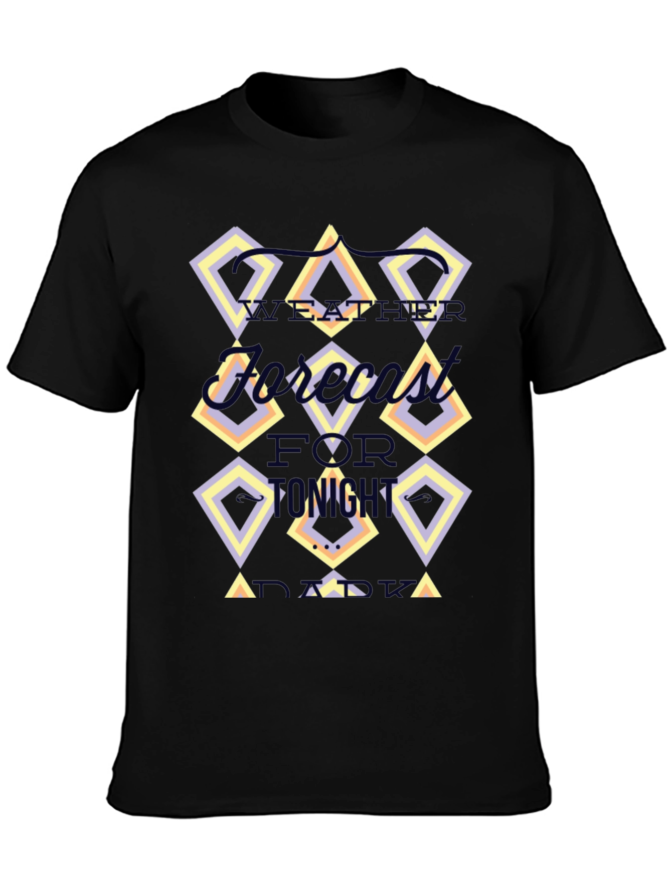 Abstract Weather Forecast Tee