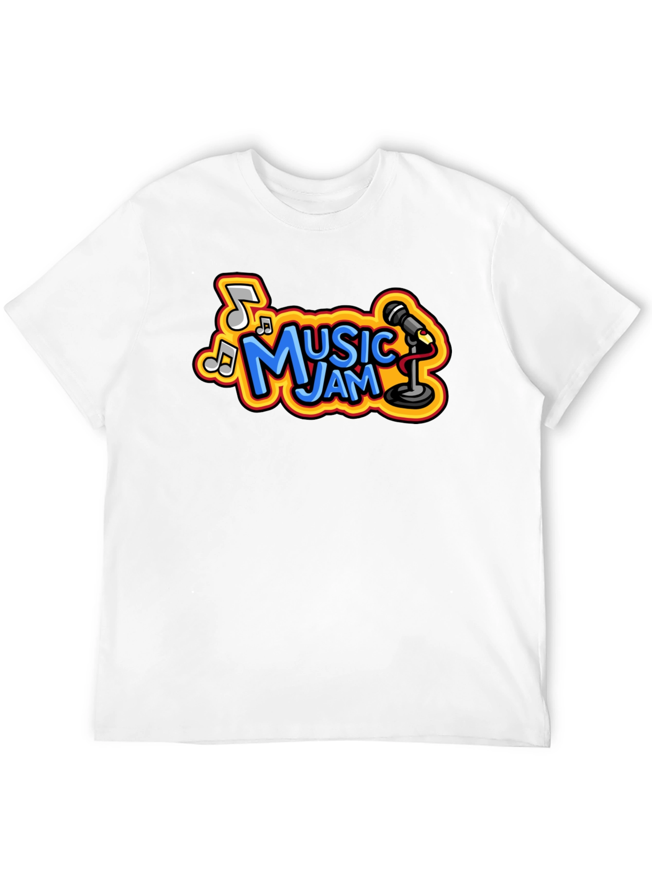 Music Jam T-Shirt - Cool Cartoon Design