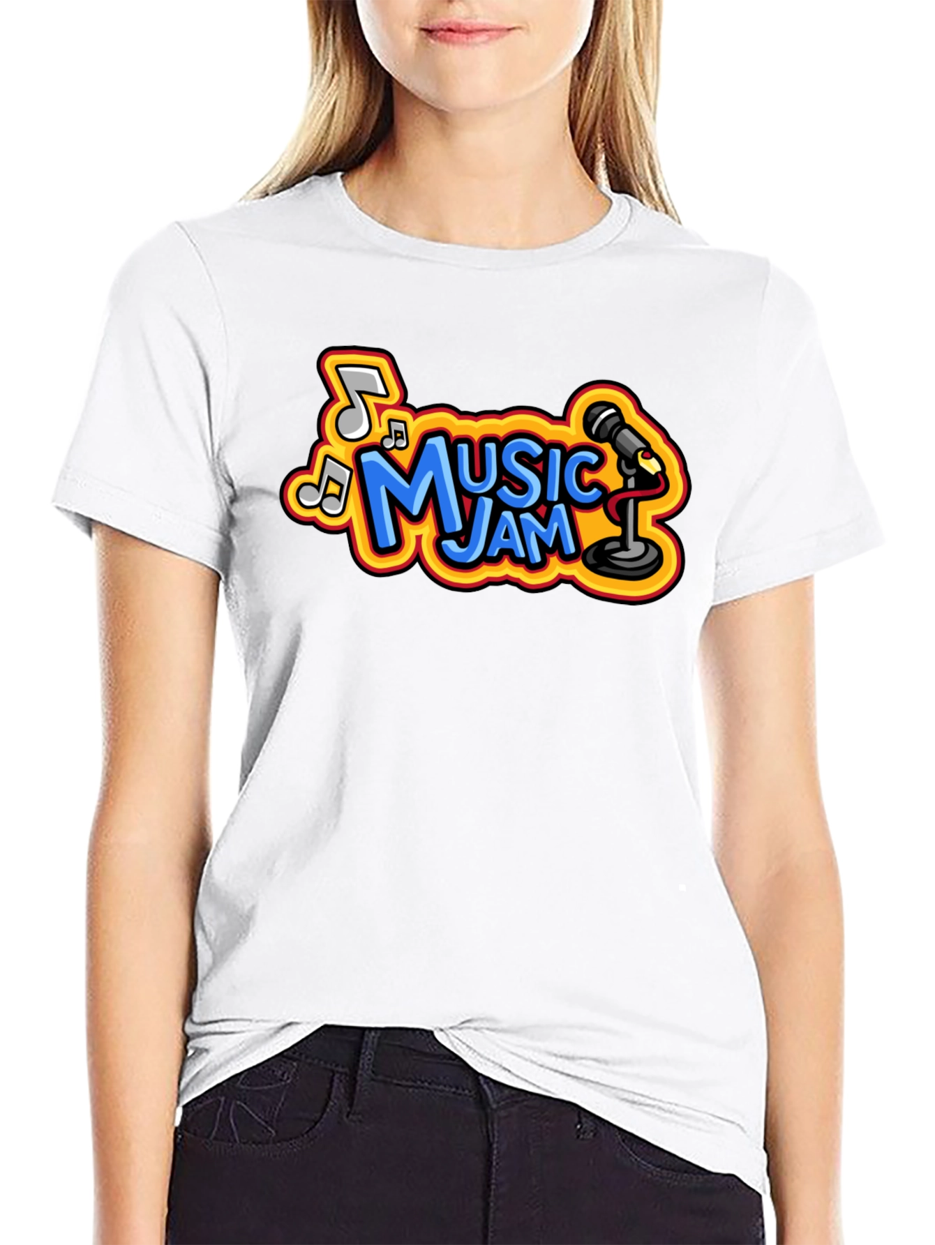 Music Jam T-Shirt - Cool Cartoon Design