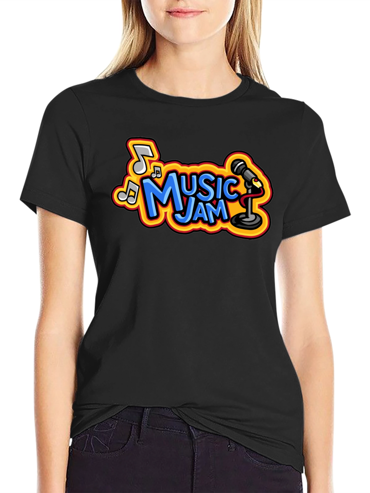 Music Jam T-Shirt - Cool Cartoon Design