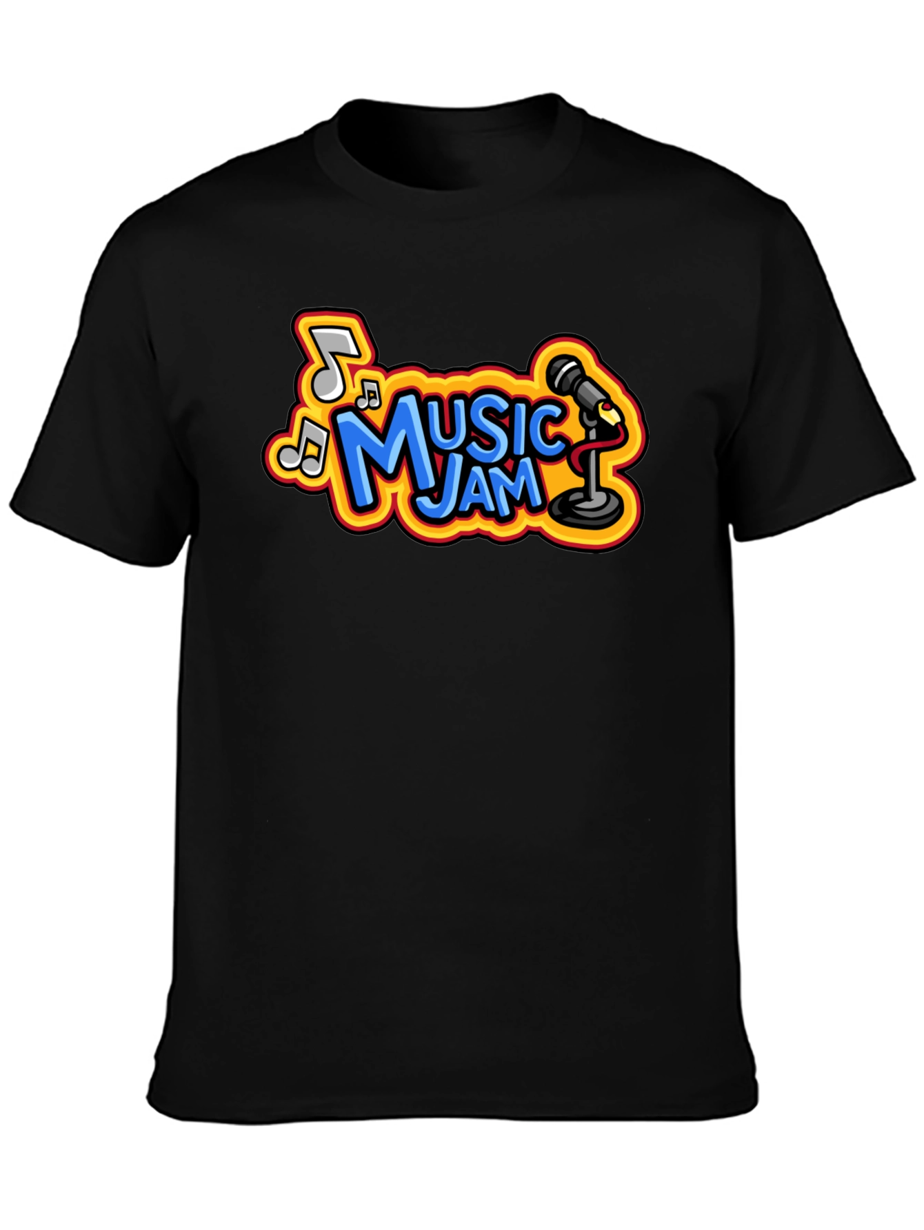 Music Jam T-Shirt - Cool Cartoon Design
