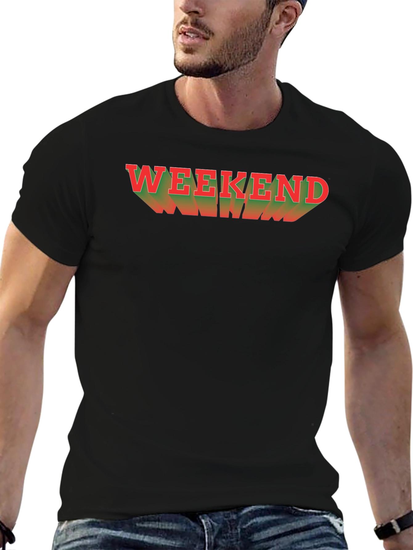 Weekend Graphic T-Shirt - Stylish Casual Tee