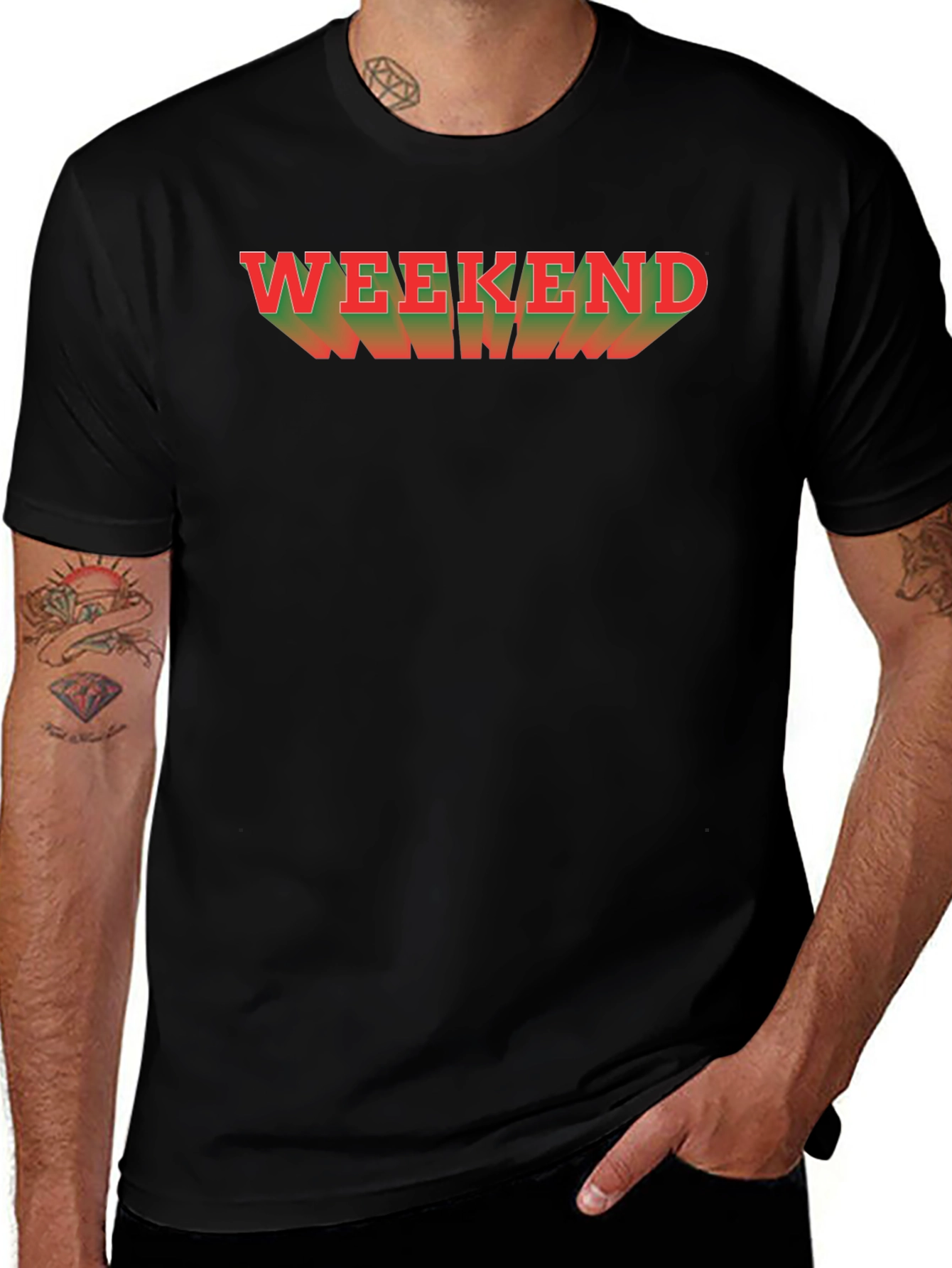 Weekend Graphic T-Shirt - Stylish Casual Tee