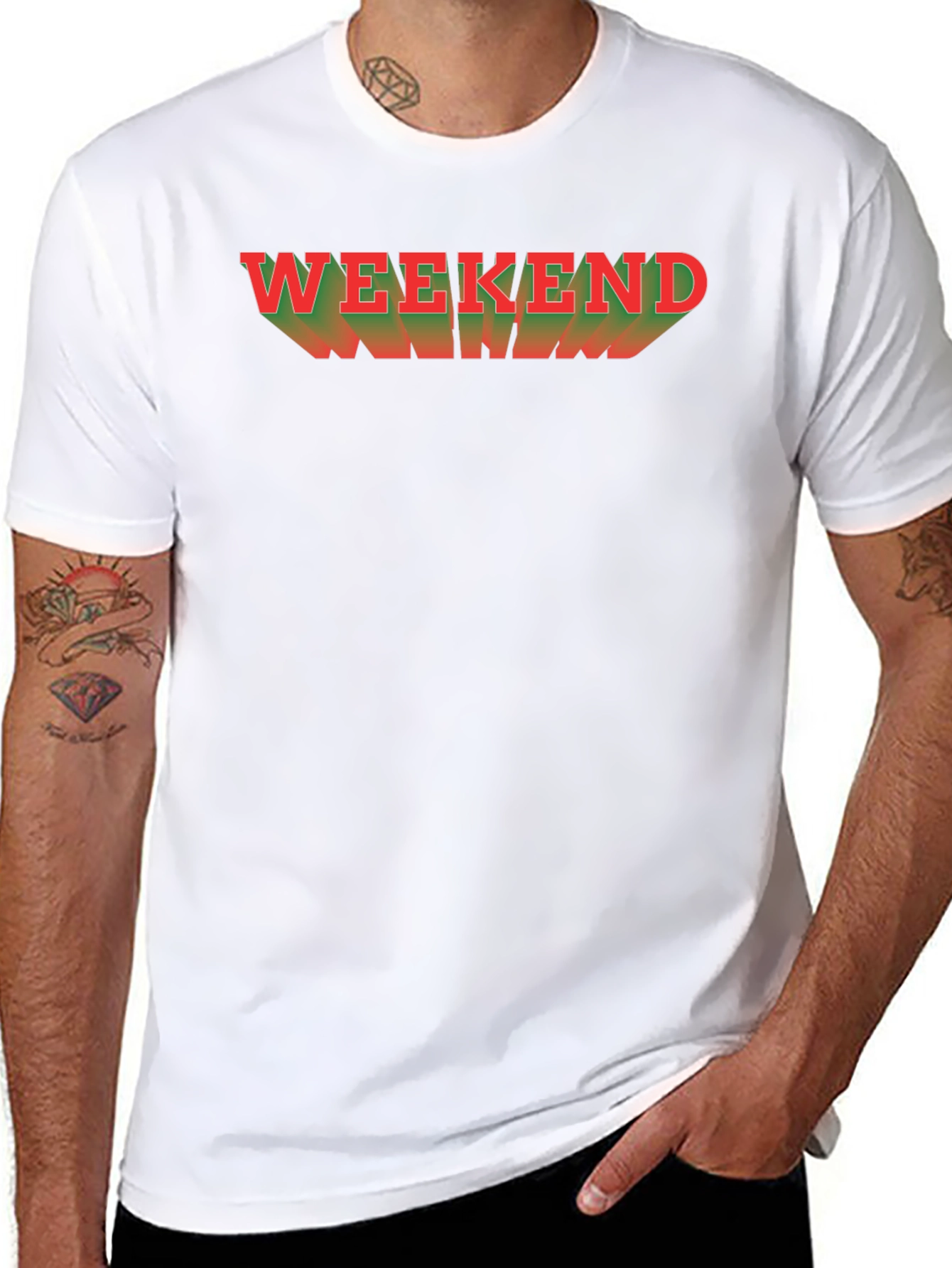 Weekend Graphic T-Shirt - Stylish Casual Tee