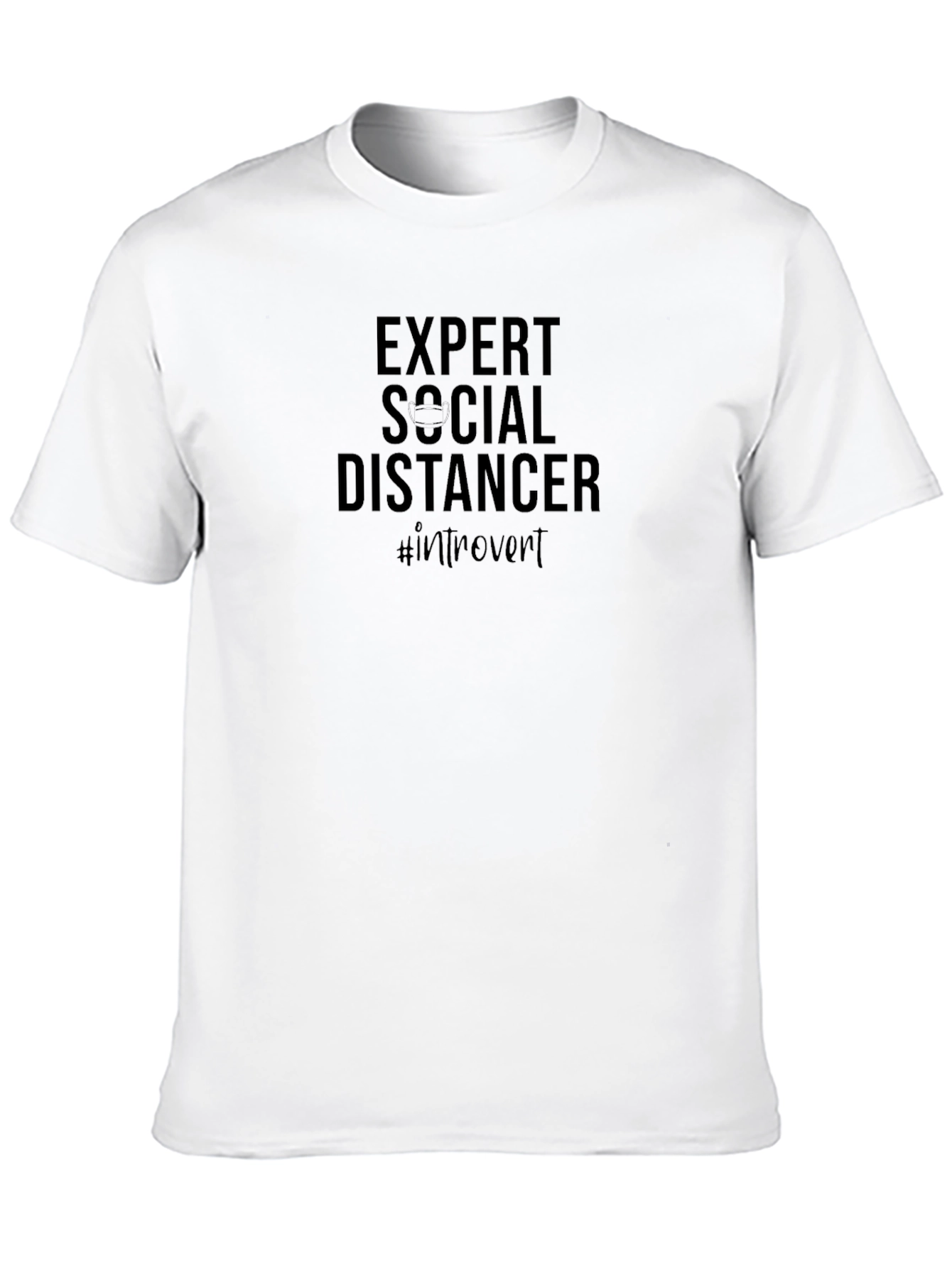 Expert Social Distancer Introvert T-Shirt