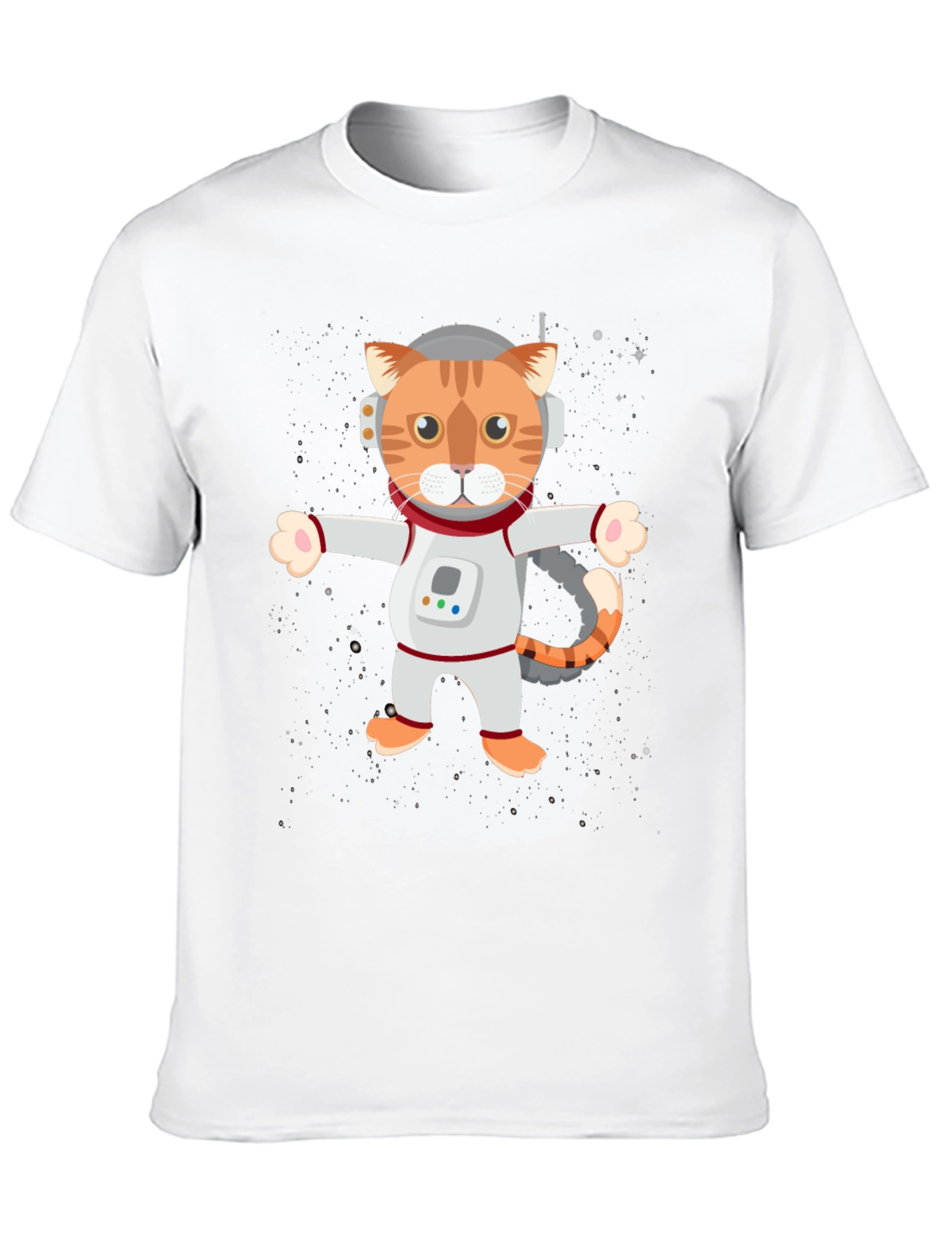 Astronaut Cat Graphic T-Shirt - Unisex