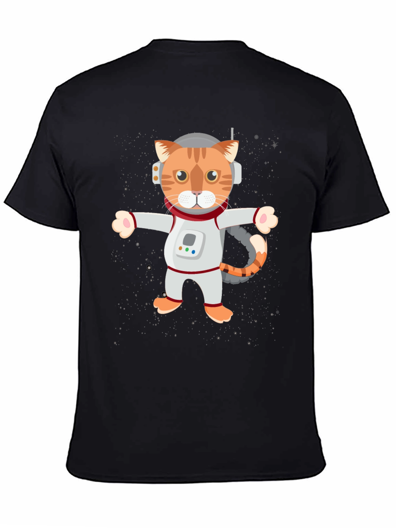 Astronaut Cat Graphic T-Shirt - Unisex