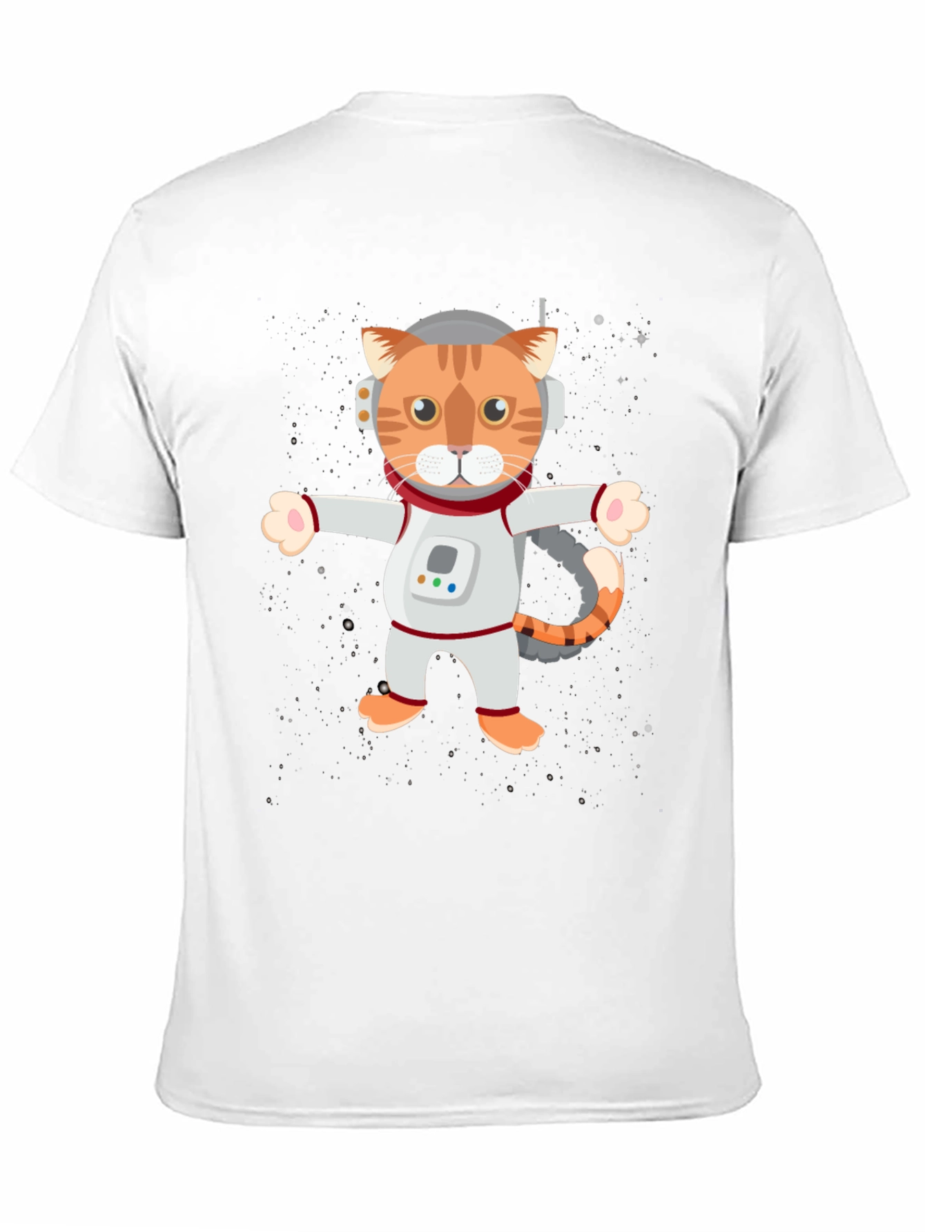 Astronaut Cat Graphic T-Shirt - Unisex