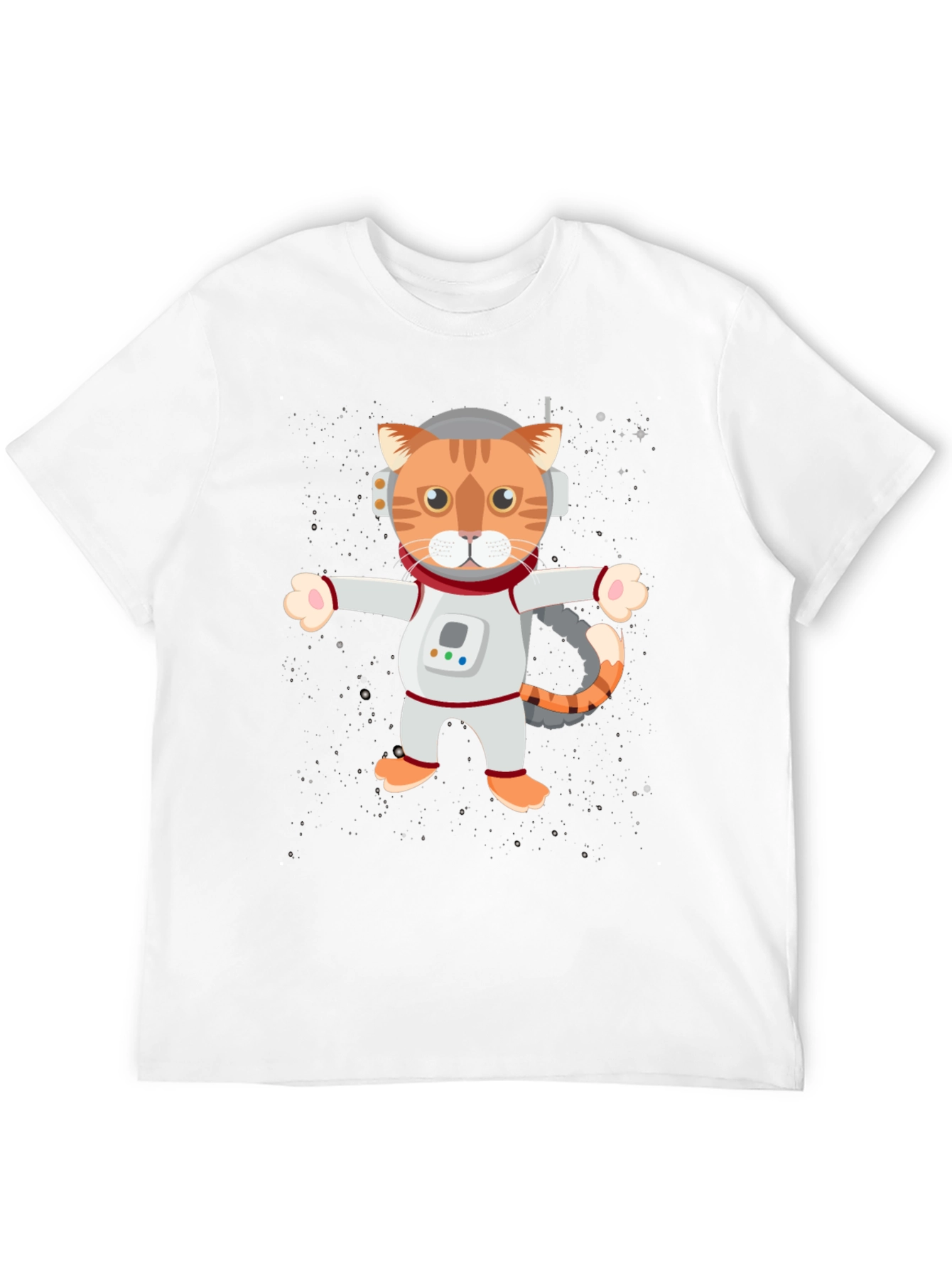 Astronaut Cat Graphic T-Shirt - Unisex