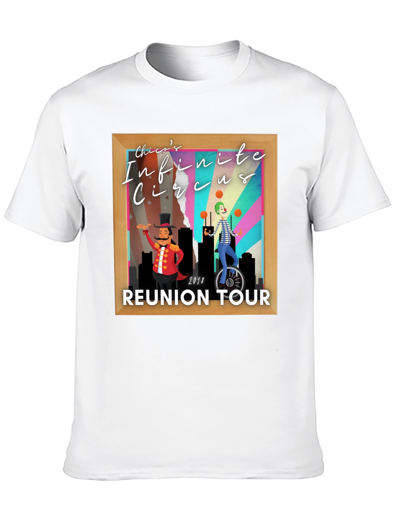 Chicos Infinite Circus Reunion Tour Black T-Shirt