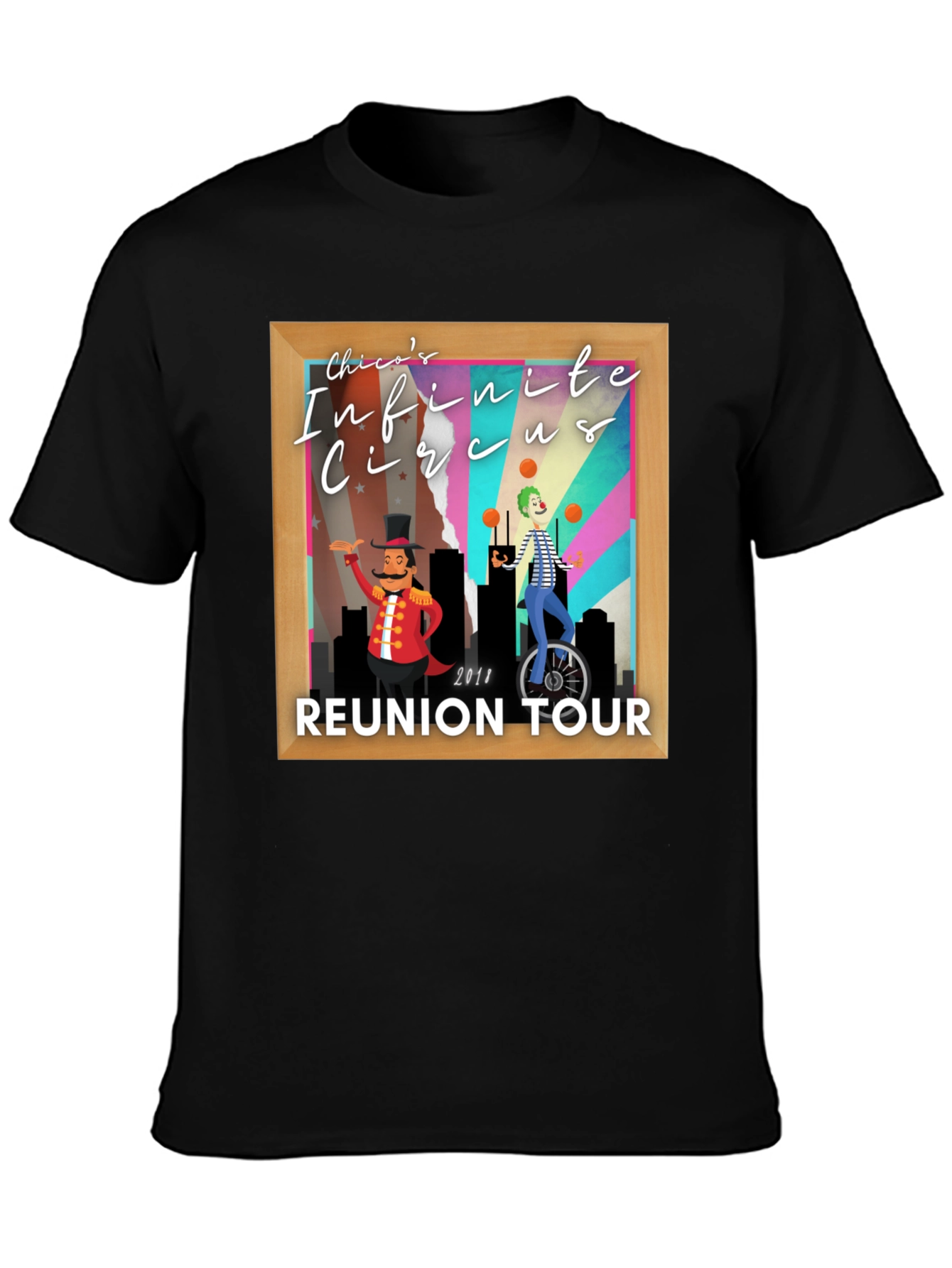Chicos Infinite Circus Reunion Tour Black T-Shirt