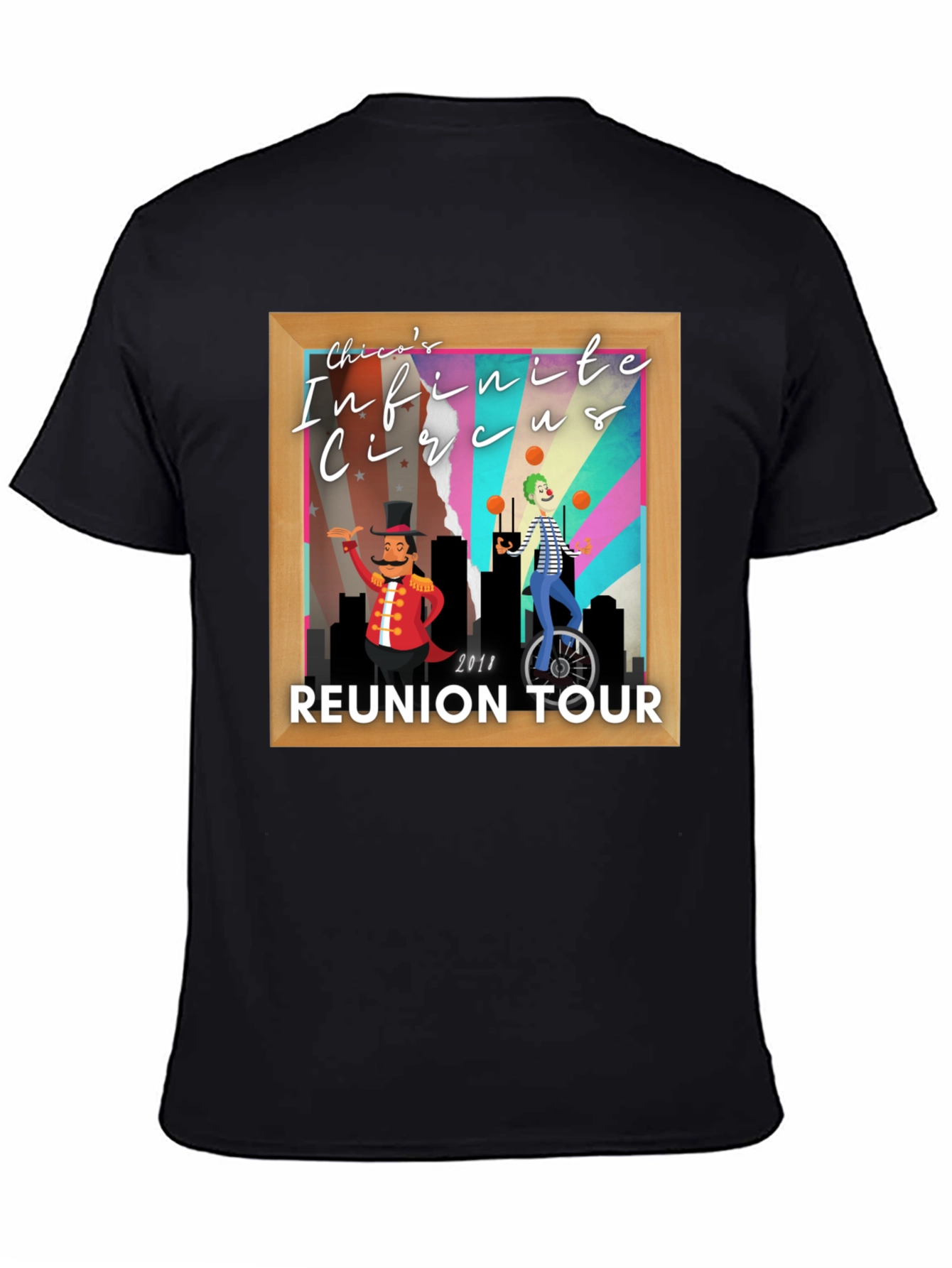 Chicos Infinite Circus Reunion Tour Black T-Shirt