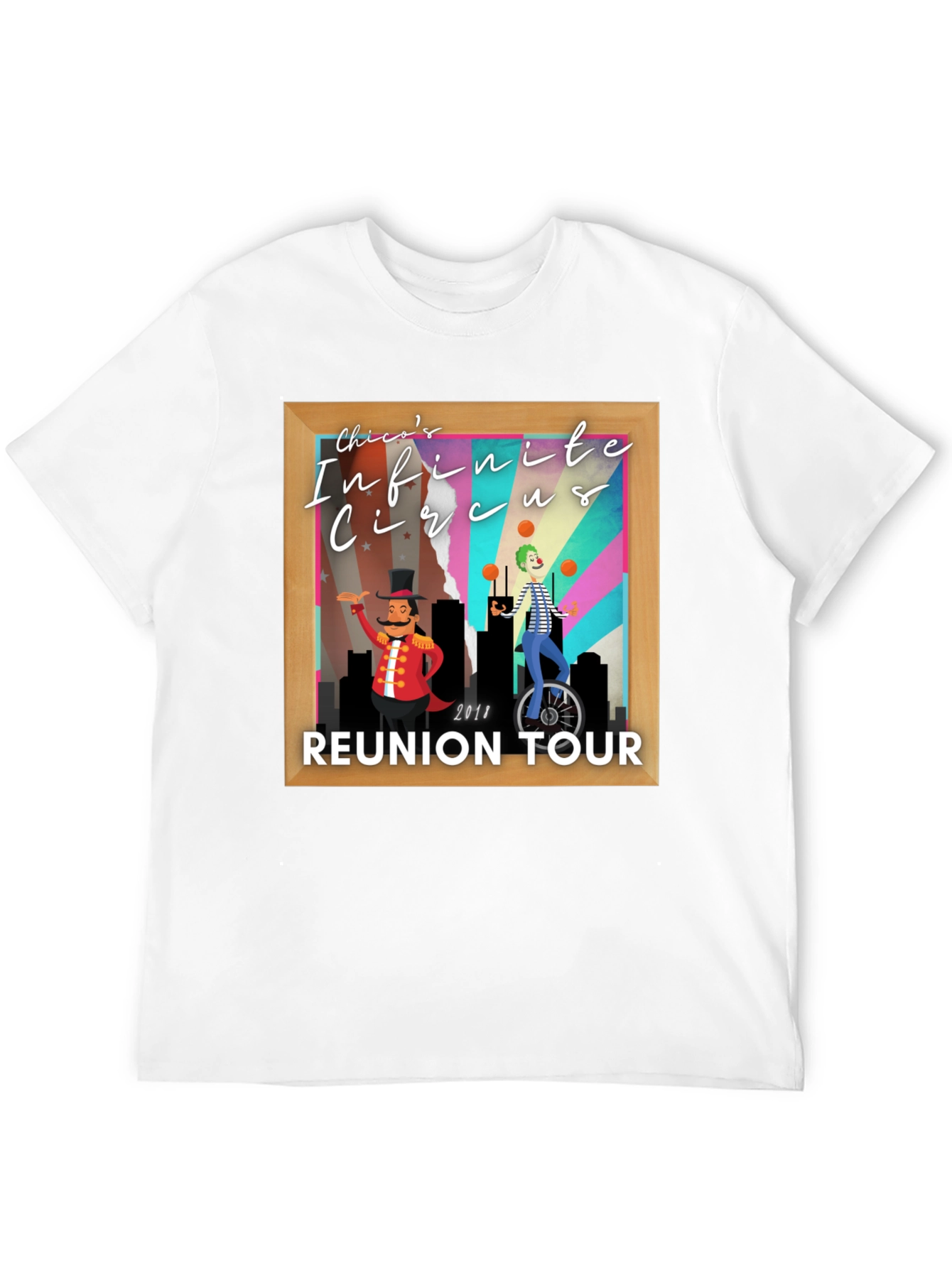 Chicos Infinite Circus Reunion Tour Black T-Shirt