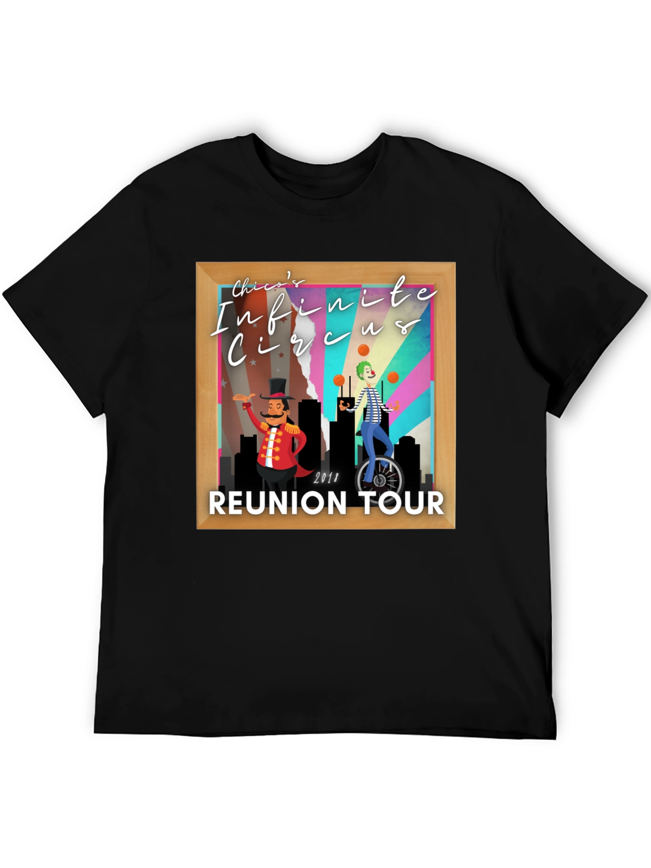 Chicos Infinite Circus Reunion Tour Black T-Shirt