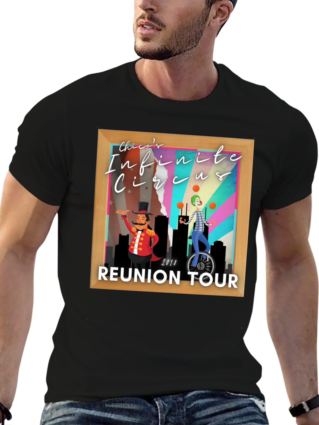 Chicos Infinite Circus Reunion Tour Black T-Shirt