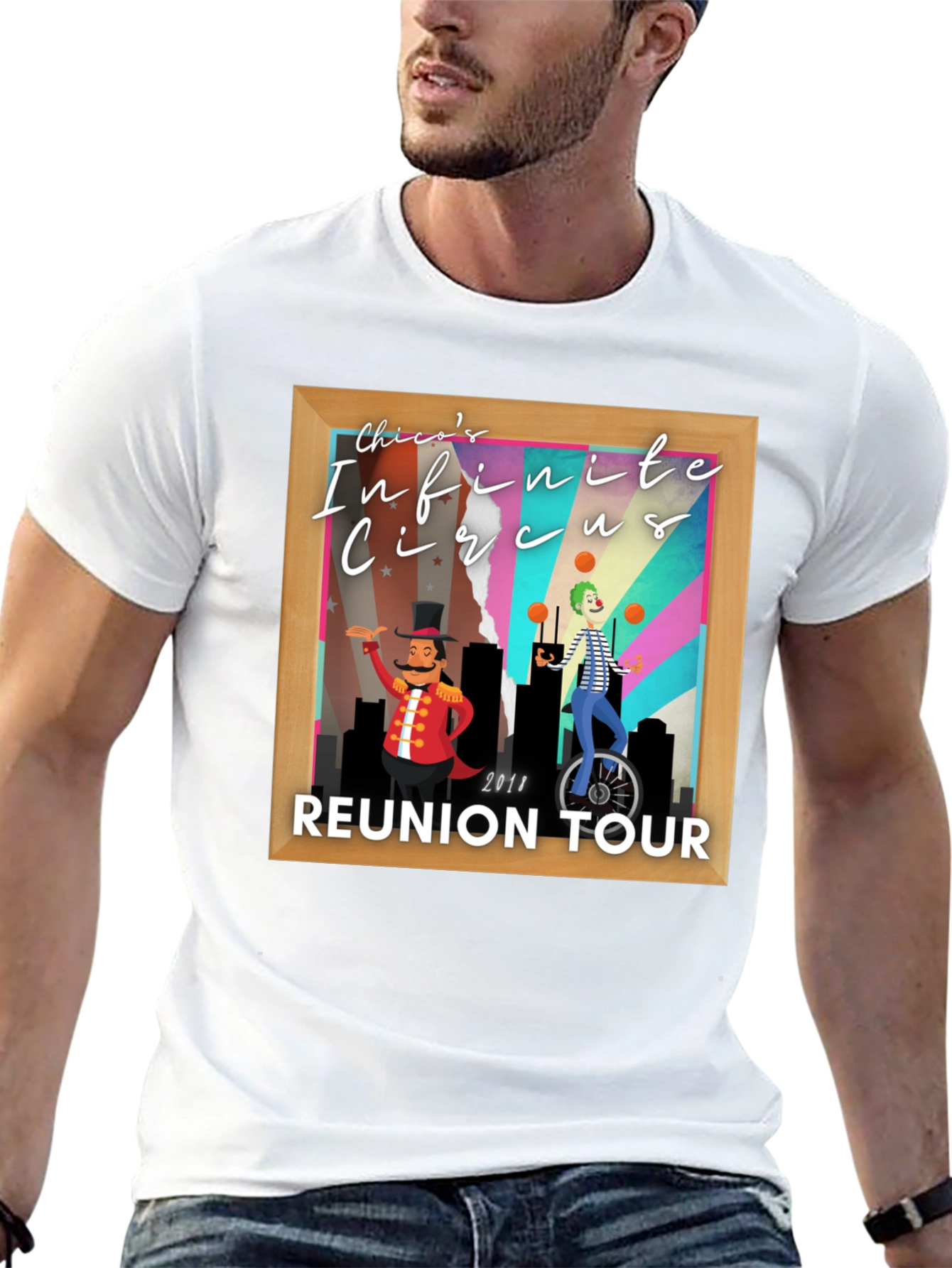 Chicos Infinite Circus Reunion Tour Black T-Shirt