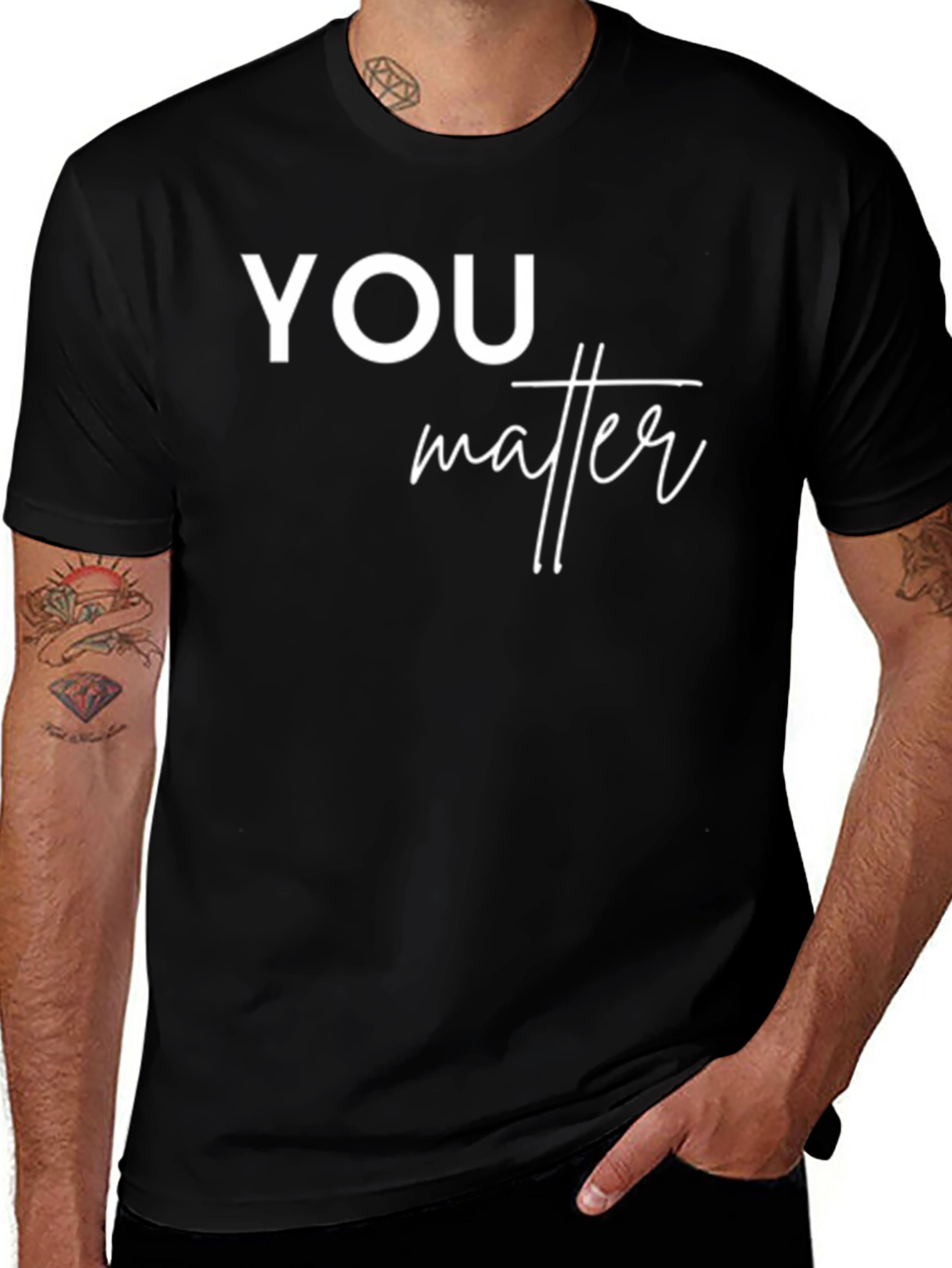 You Matter Graphic T-Shirt - Trendy Unisex Design