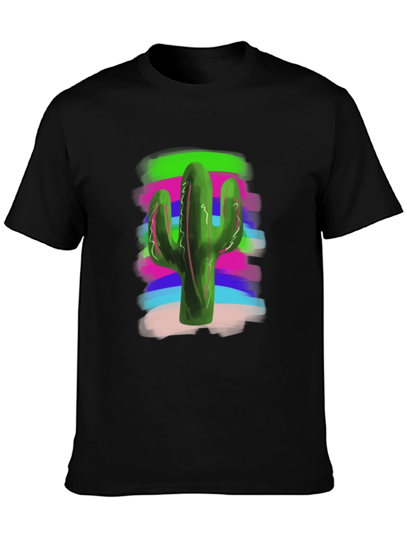 Cactus Tee - Vibrant Design Casual Comfort