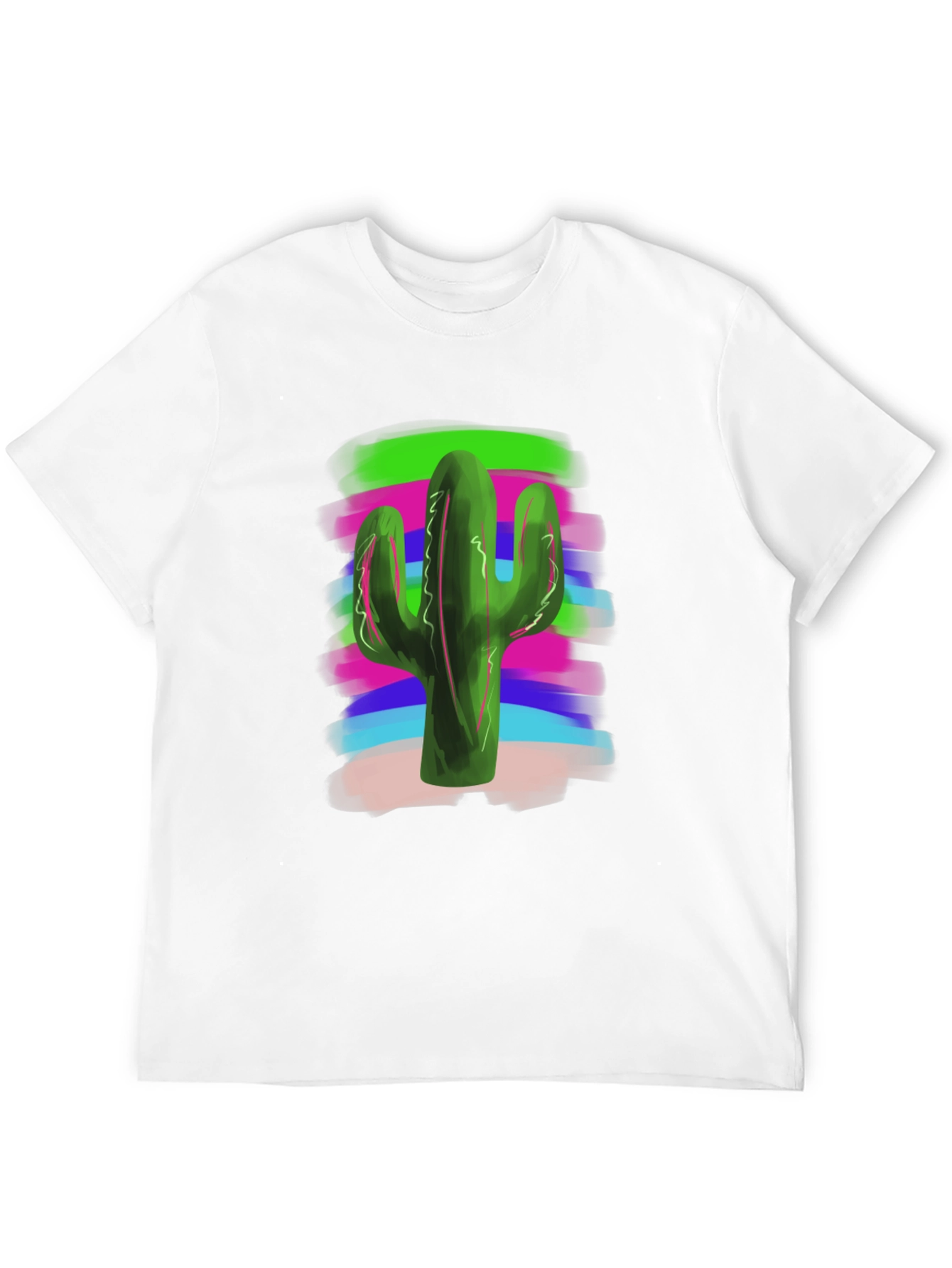 Cactus Tee - Vibrant Design Casual Comfort