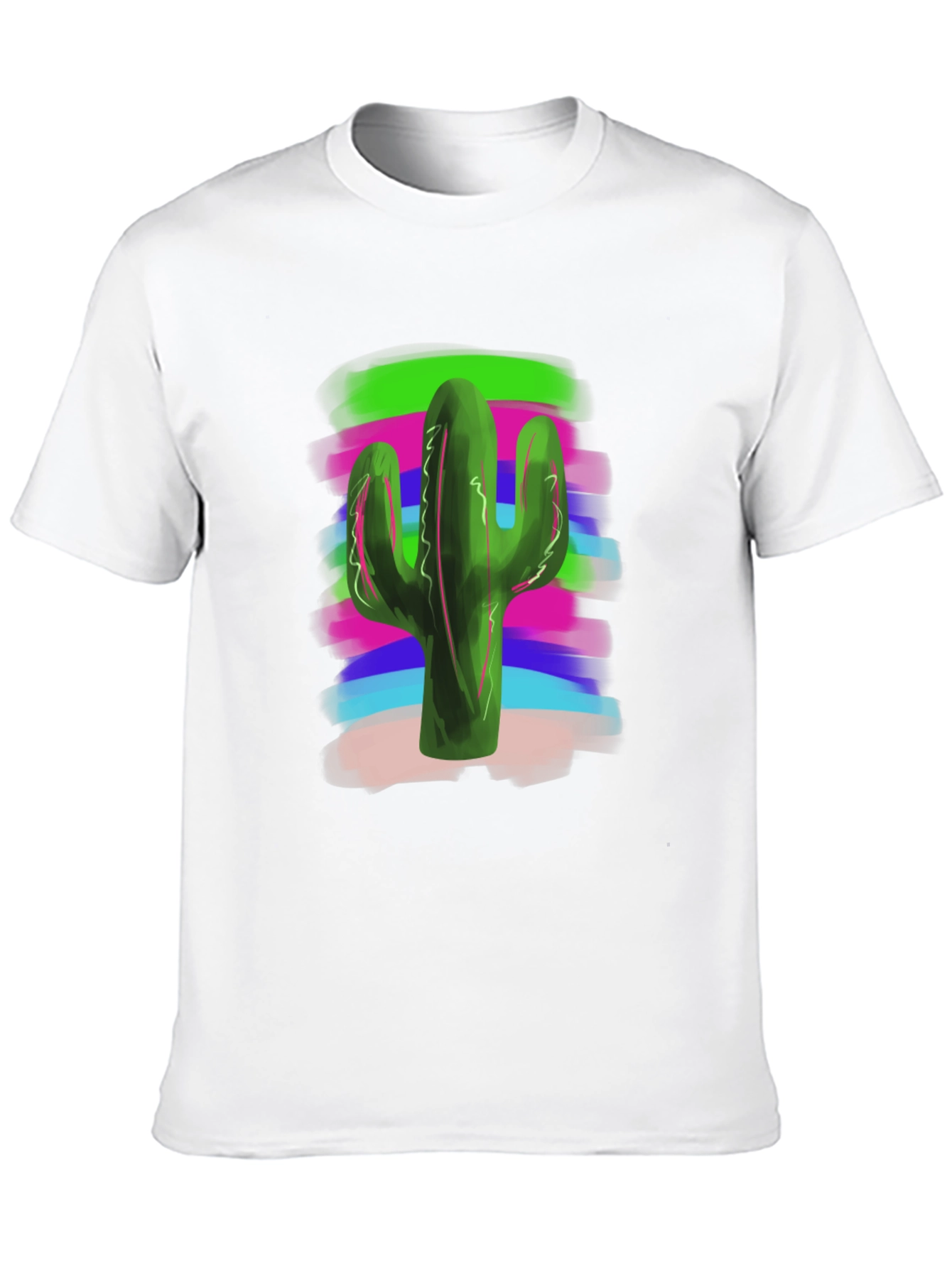 Cactus Tee - Vibrant Design Casual Comfort
