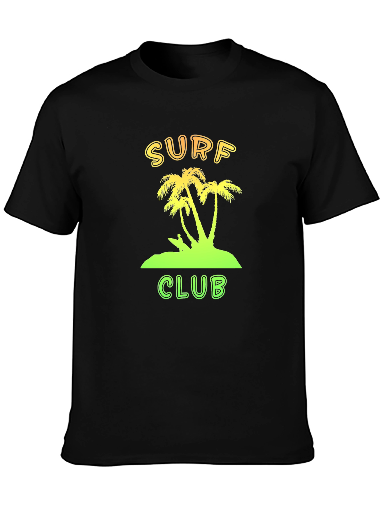 Surf Club Palm Tree T-Shirt - Island Vibes Tee