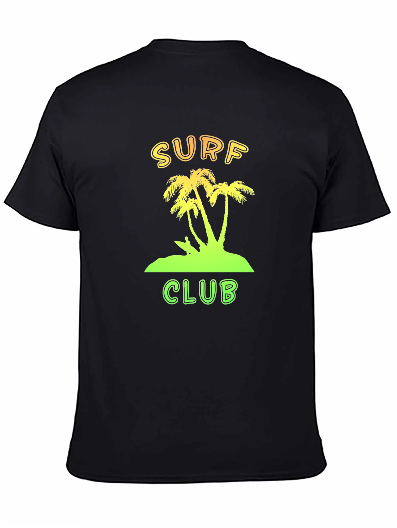 Surf Club Palm Tree T-Shirt - Island Vibes Tee