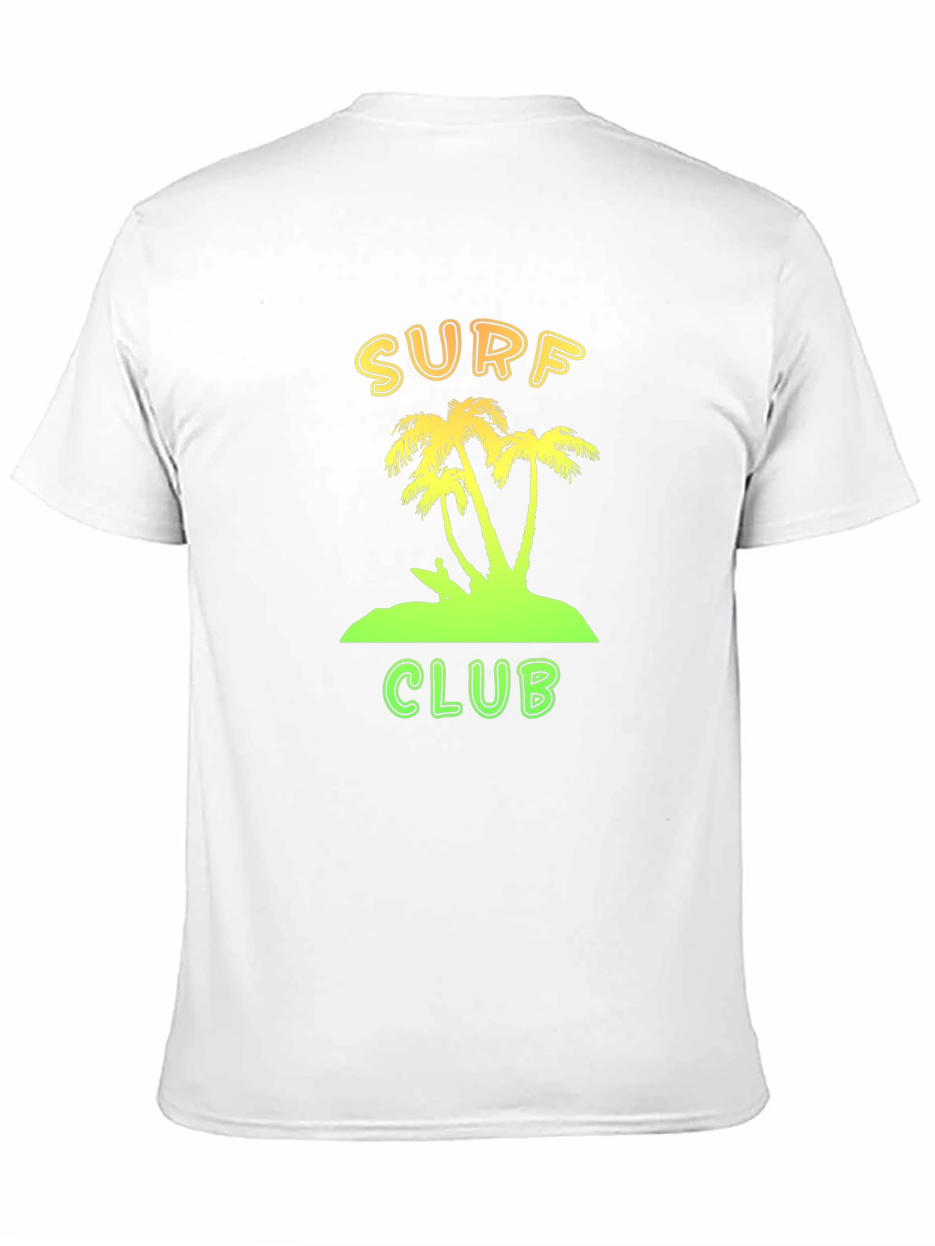 Surf Club Palm Tree T-Shirt - Island Vibes Tee