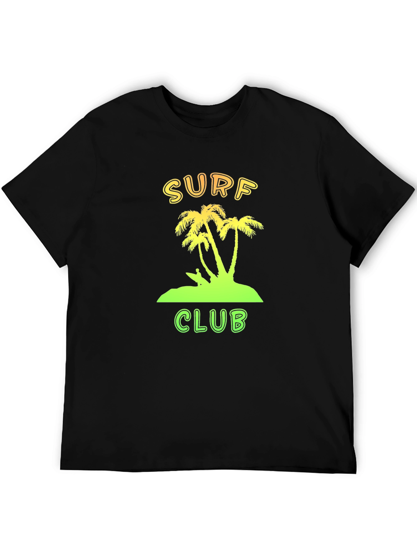 Surf Club Palm Tree T-Shirt - Island Vibes Tee